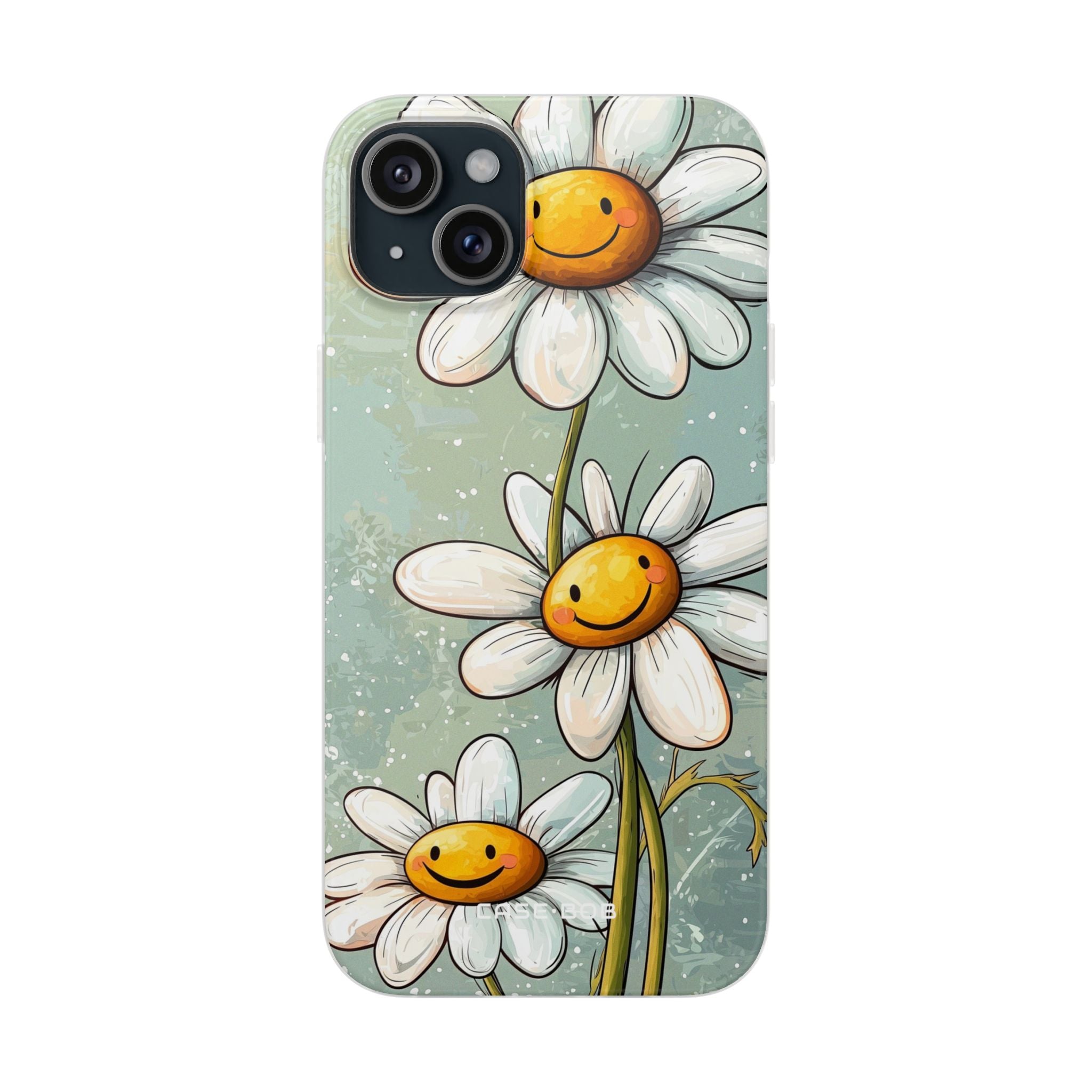 Sunny Daisy Smiles iPhone 15 Plus Case - Soft