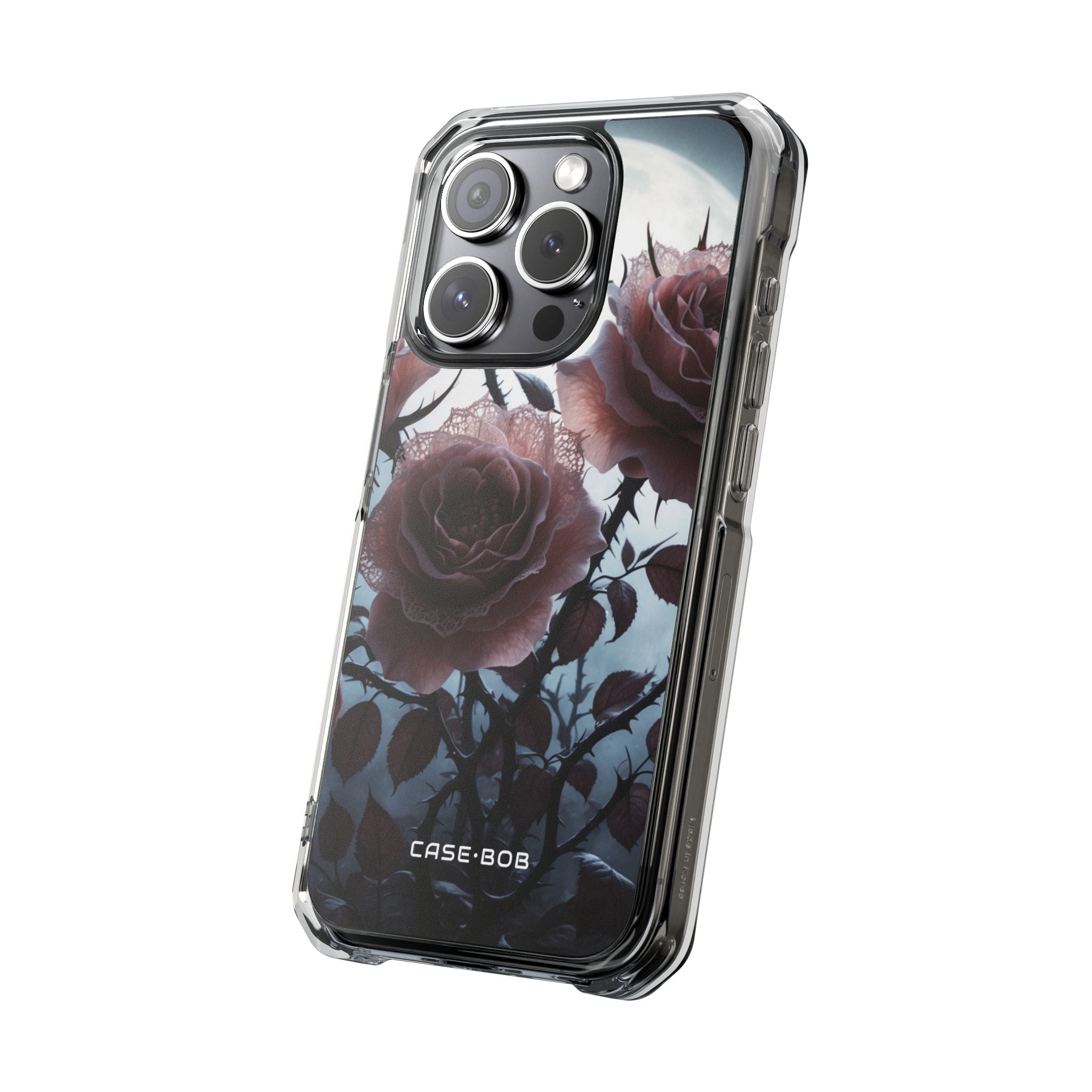 Luminous Rose Thorns iPhone 15 Pro Case - Impact