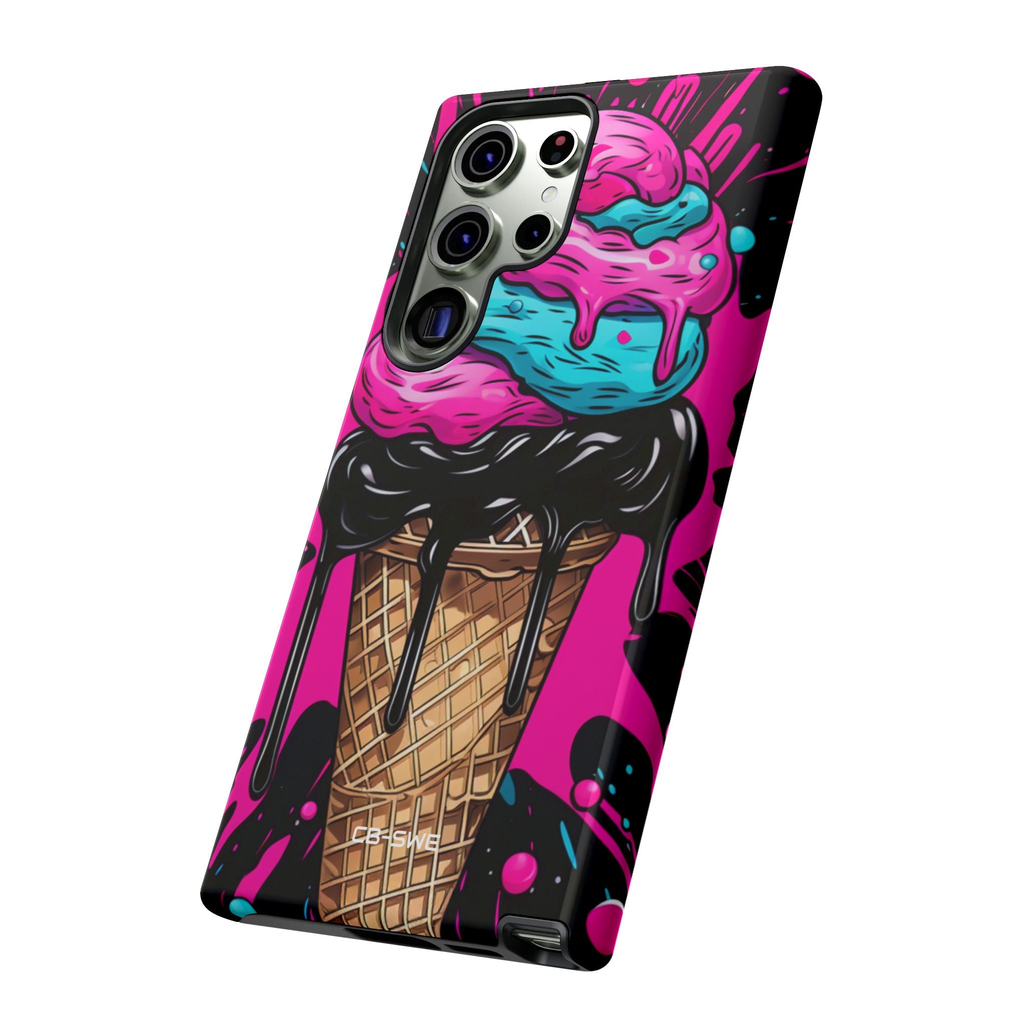 Neon Ice Cream Burst - Samsung Case