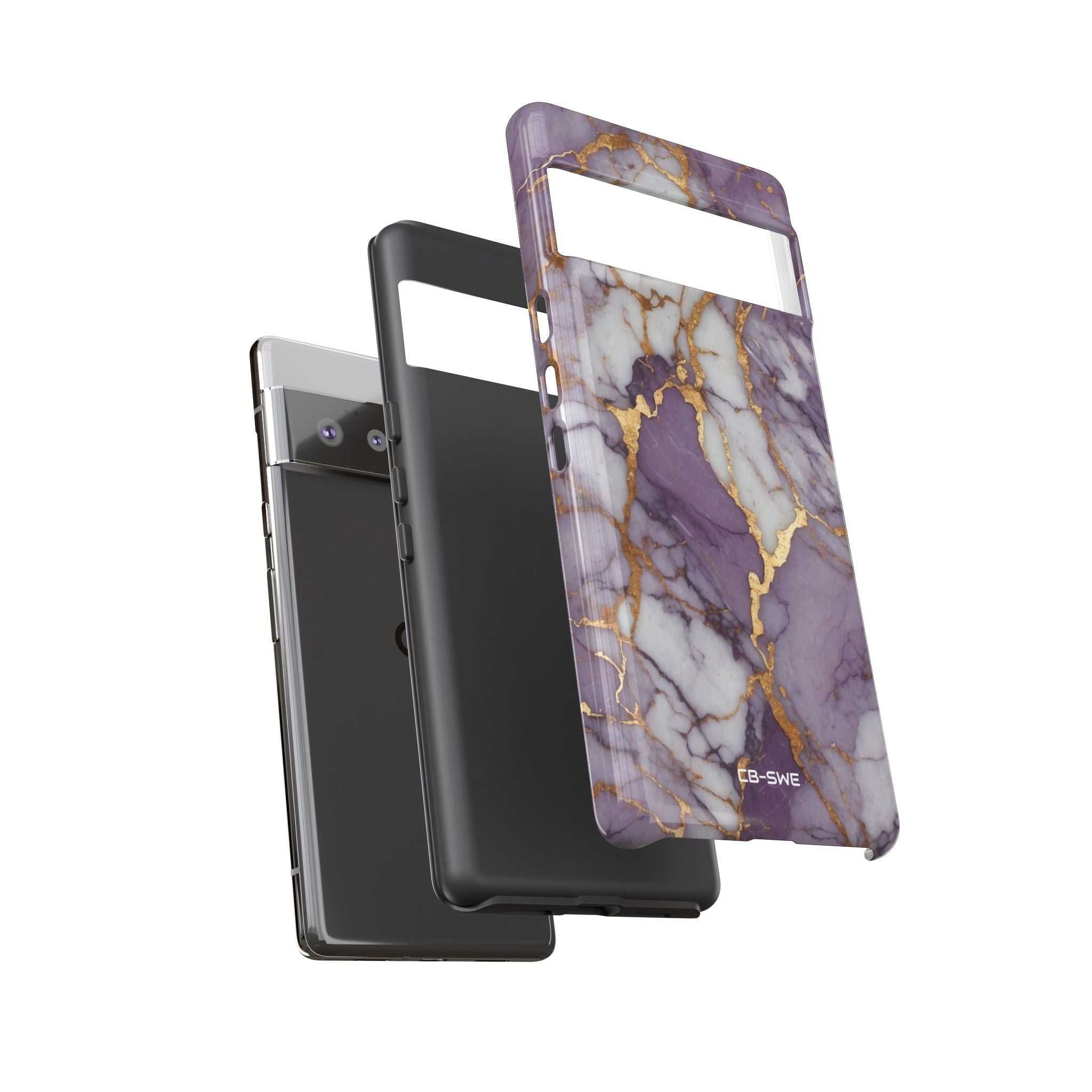 Lavender Veins Flow - Google Pixel Case