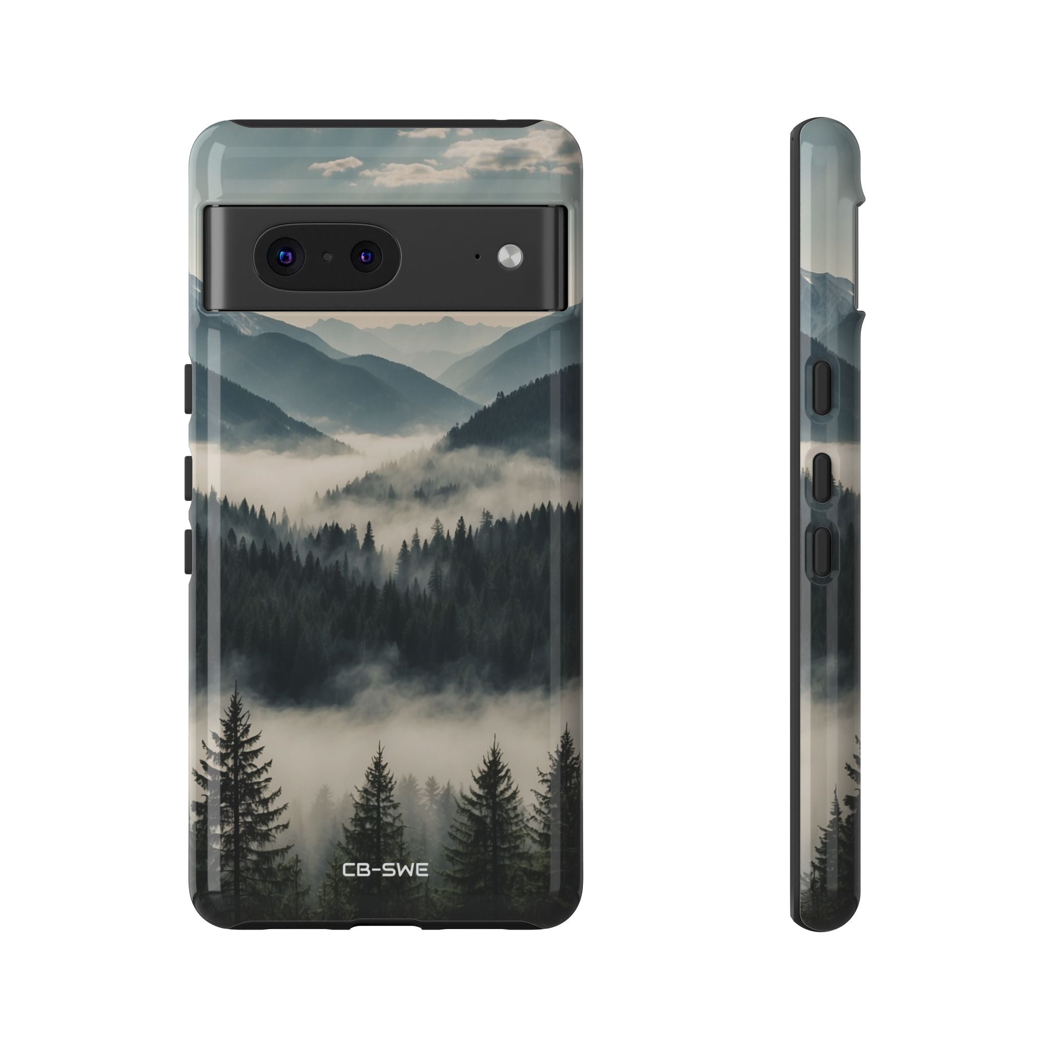 Misty Forest Embrace - Google Pixel Case