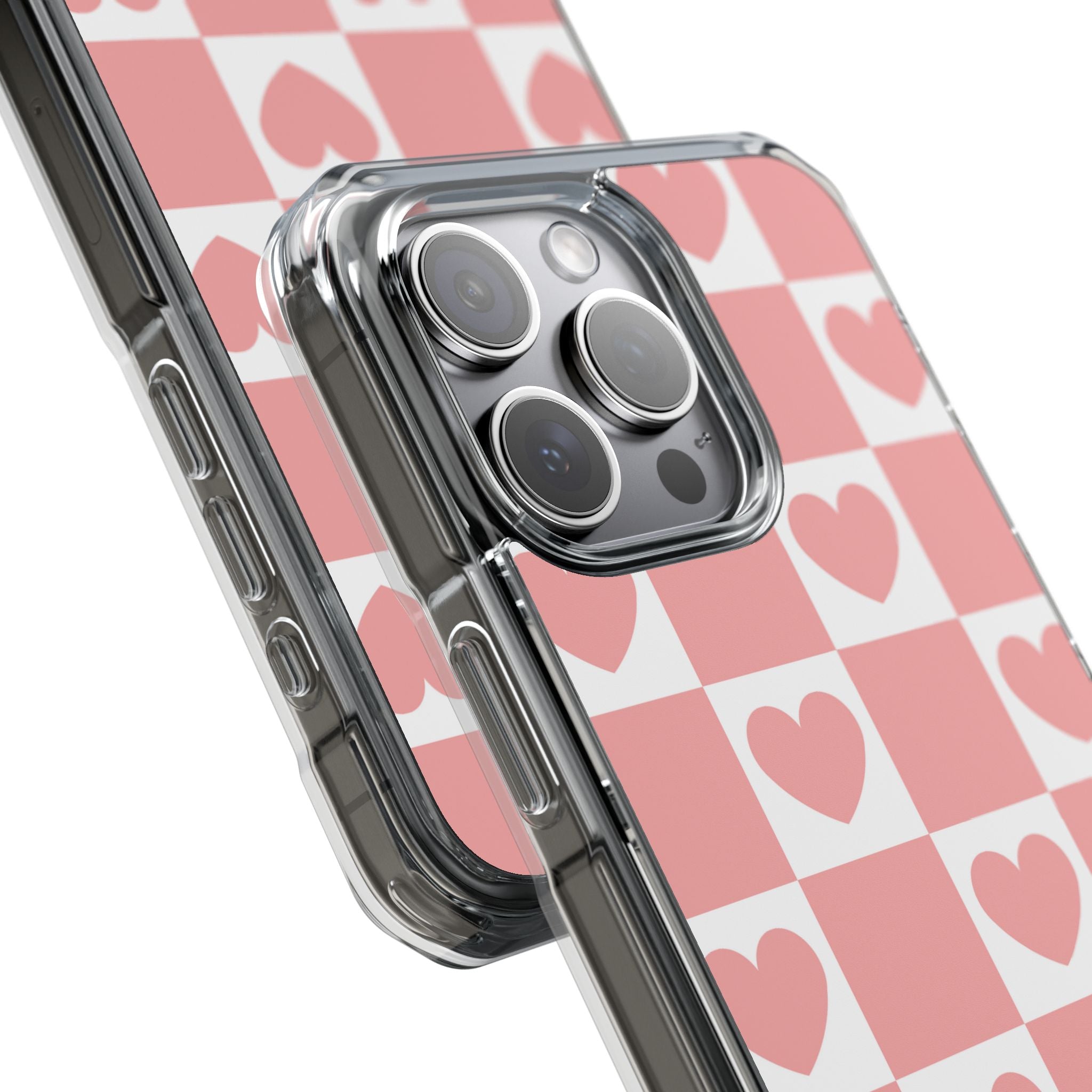 Love Checkered Harmony iPhone Case - Impact
