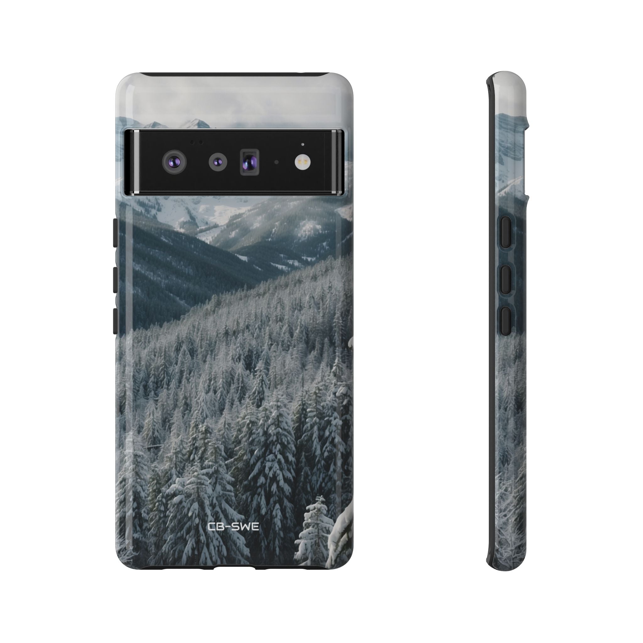 Snow Covers Peaks - Google Pixel Case