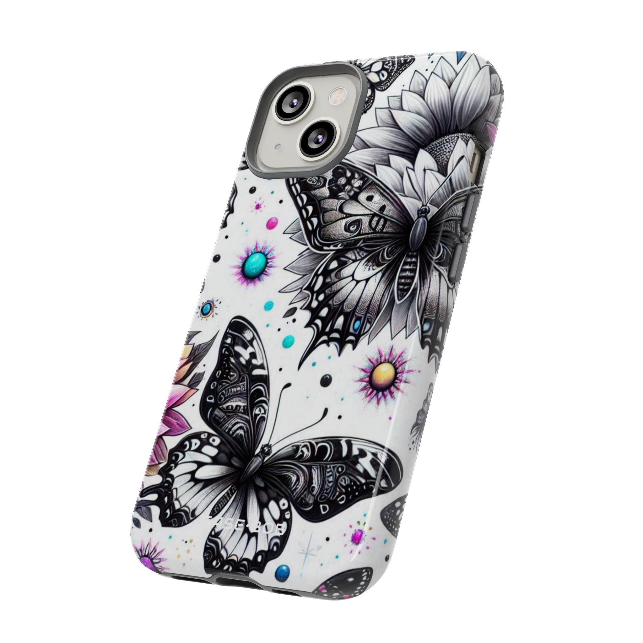 Butterfly Bloom iPhone 14 Case - Tough