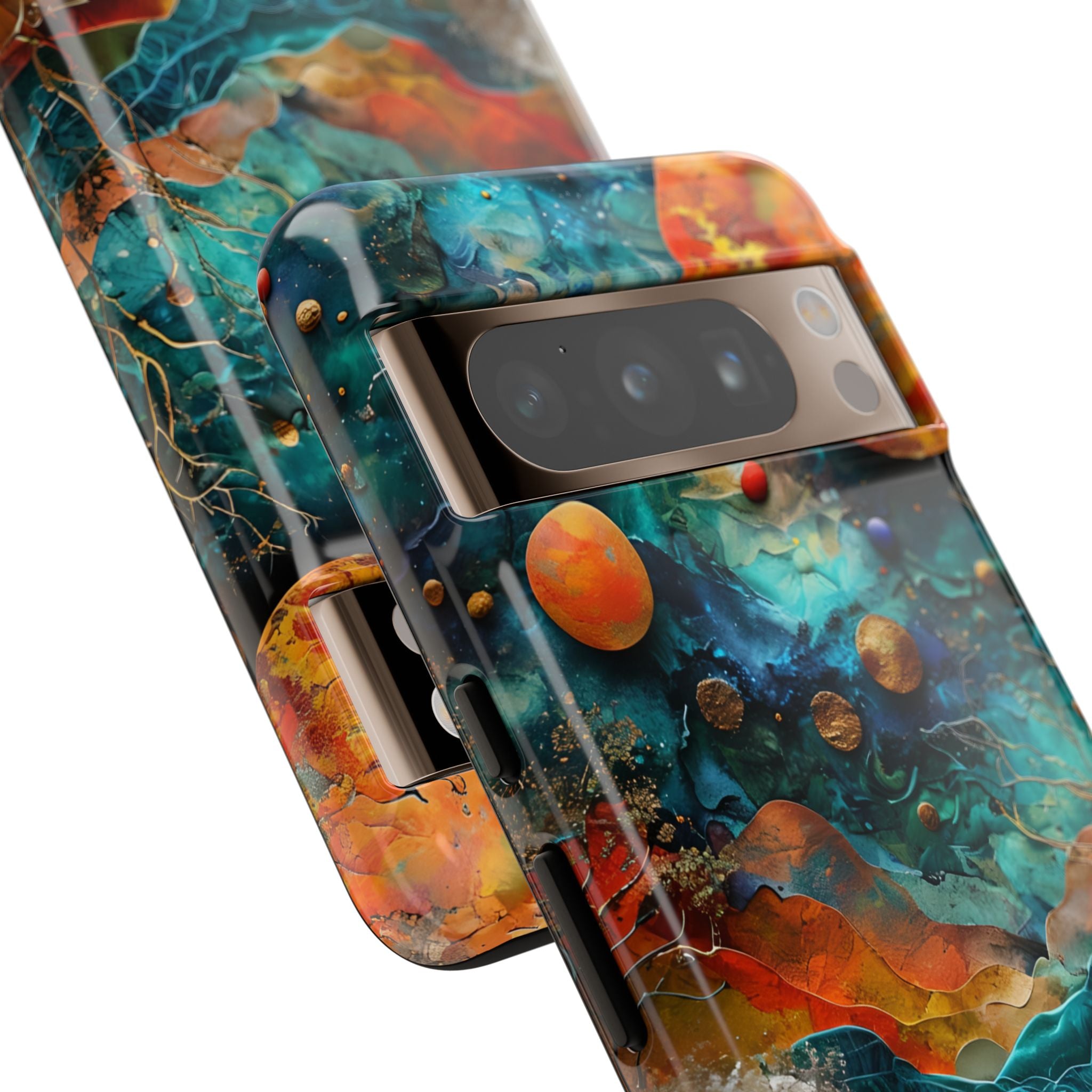 Dreamlike Fantasy Landscape Mixed Media Art Google Pixel 8 - Tough