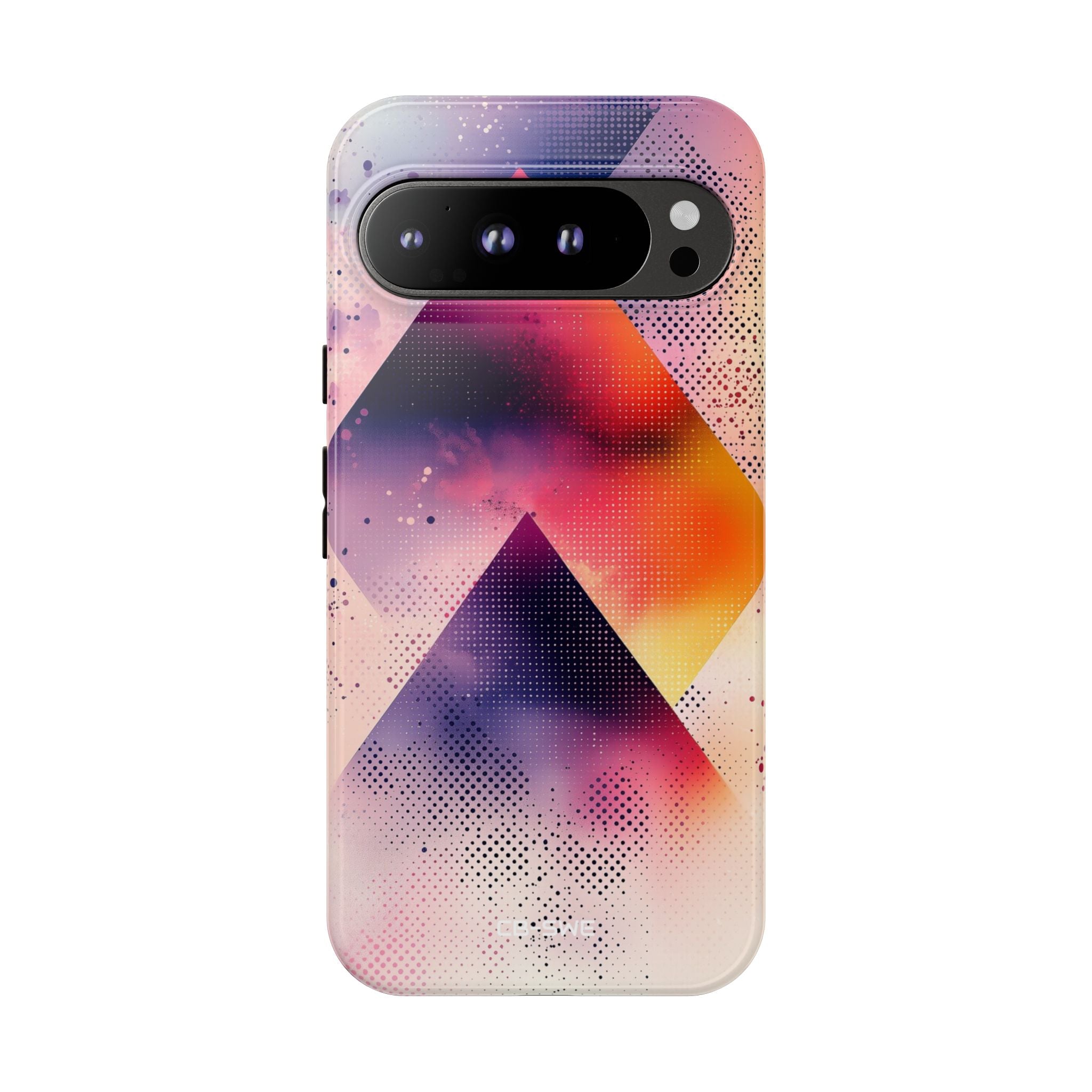 Vivid Triangles Ascend - Google Pixel Case