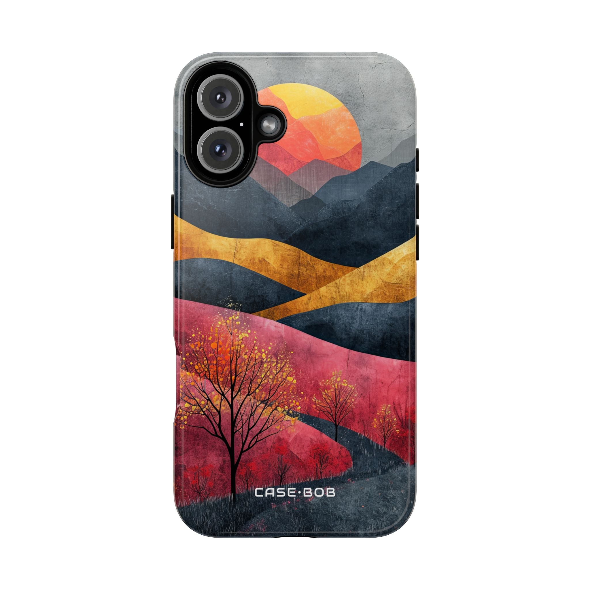 Sunset Mountains iPhone 16 Plus Case - Tough