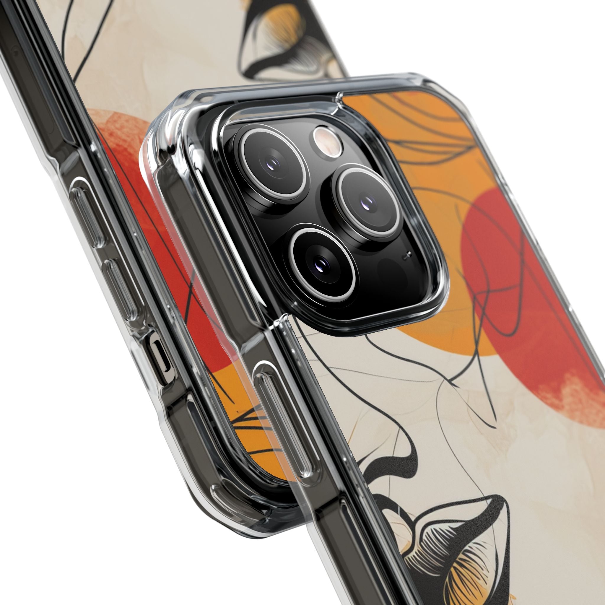 Fluid Face Lines iPhone 14 - Impact Clear+