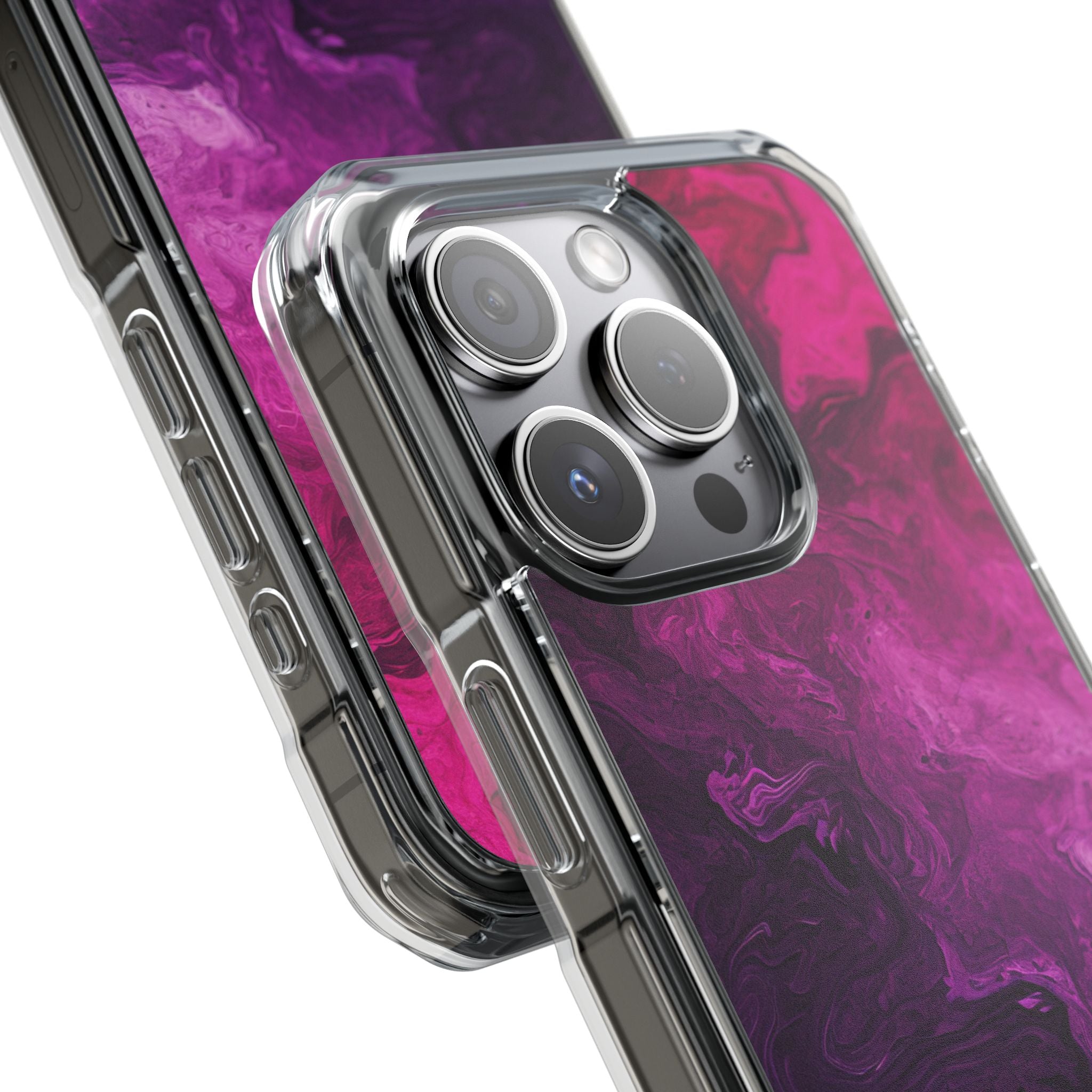 Cosmic Color Swirl iPhone 15 - Impact Clear+