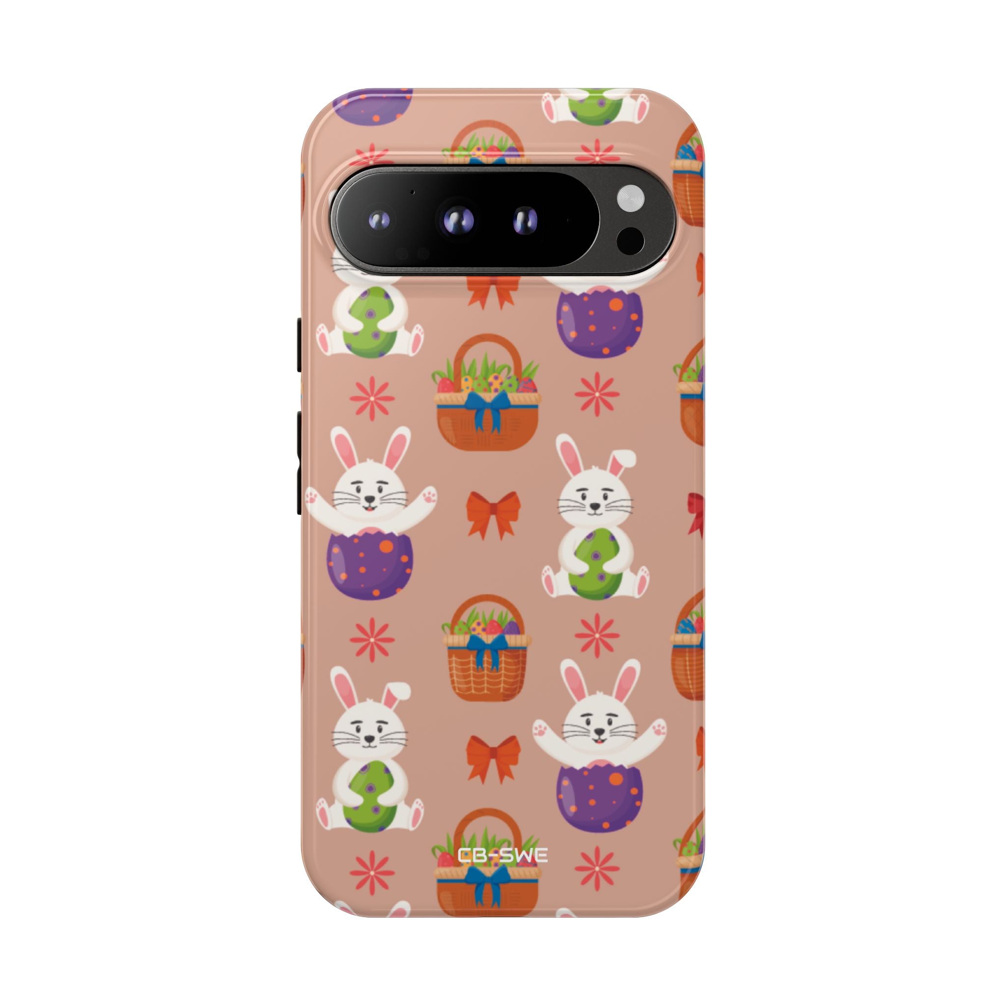 Bunnies Hold Eggs - Google Pixel Case