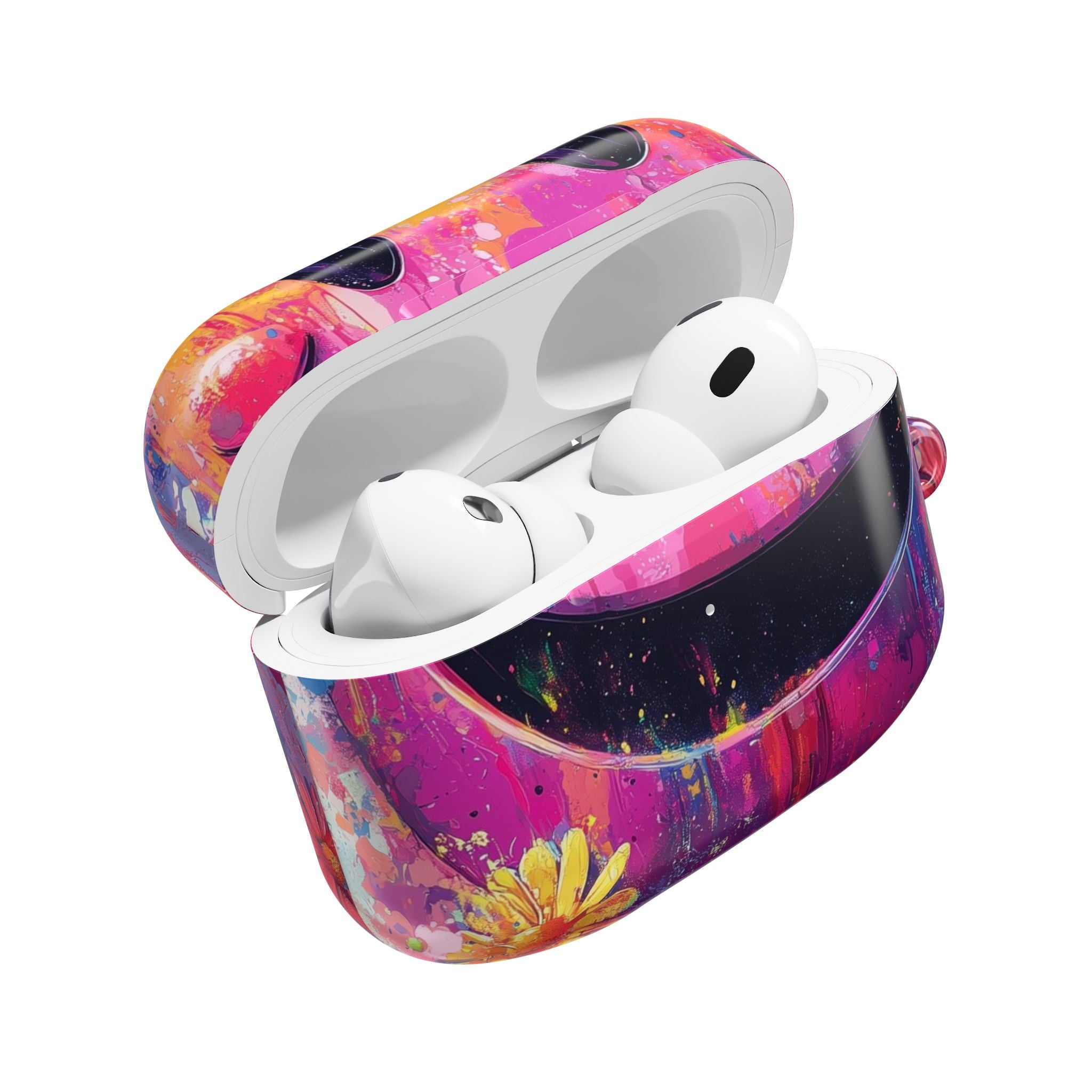 Smiley Bloom Drip - AirPods Case