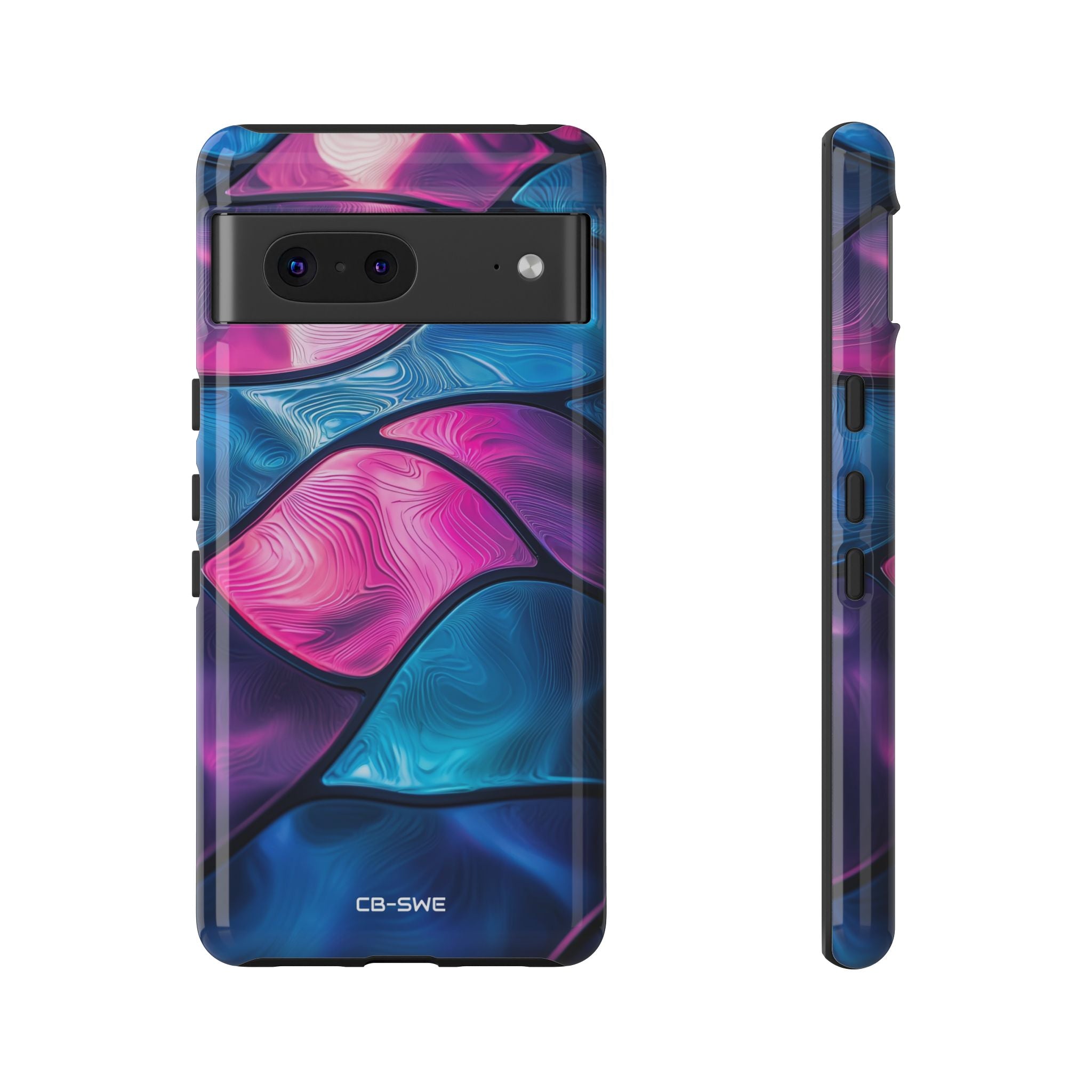 Shimmering Waves Flow - Google Pixel Case