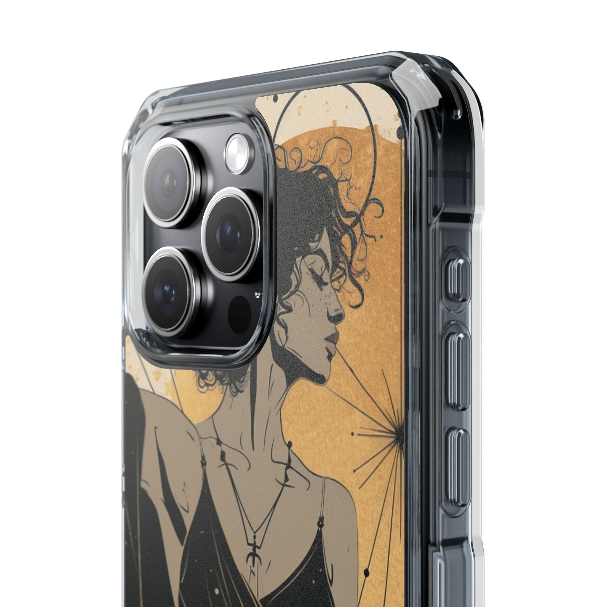 Golden Silence Motion iPhone 15 - Impact Clear+