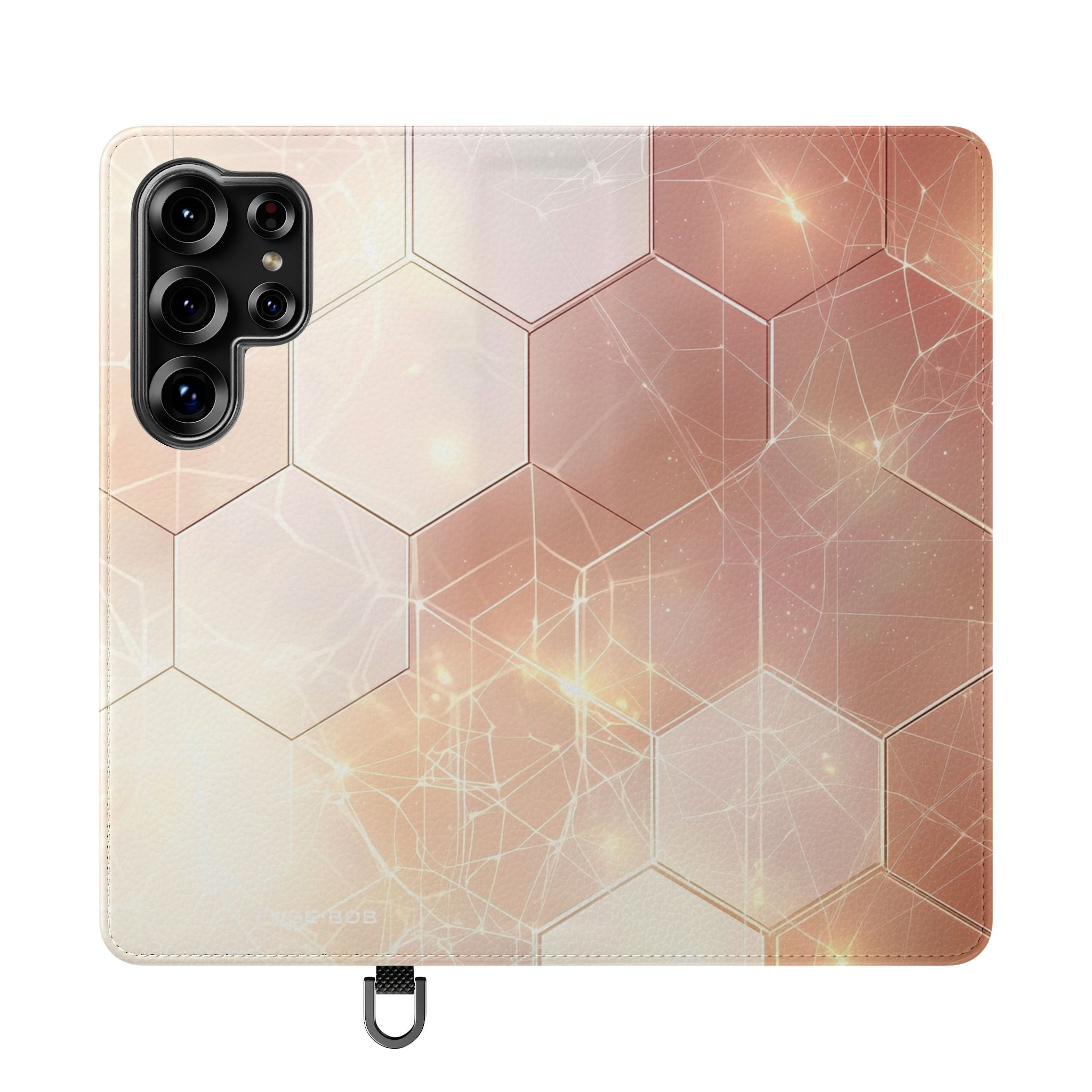 Hexagon Glow - Samsung S25 Ultra Case - Wallet
