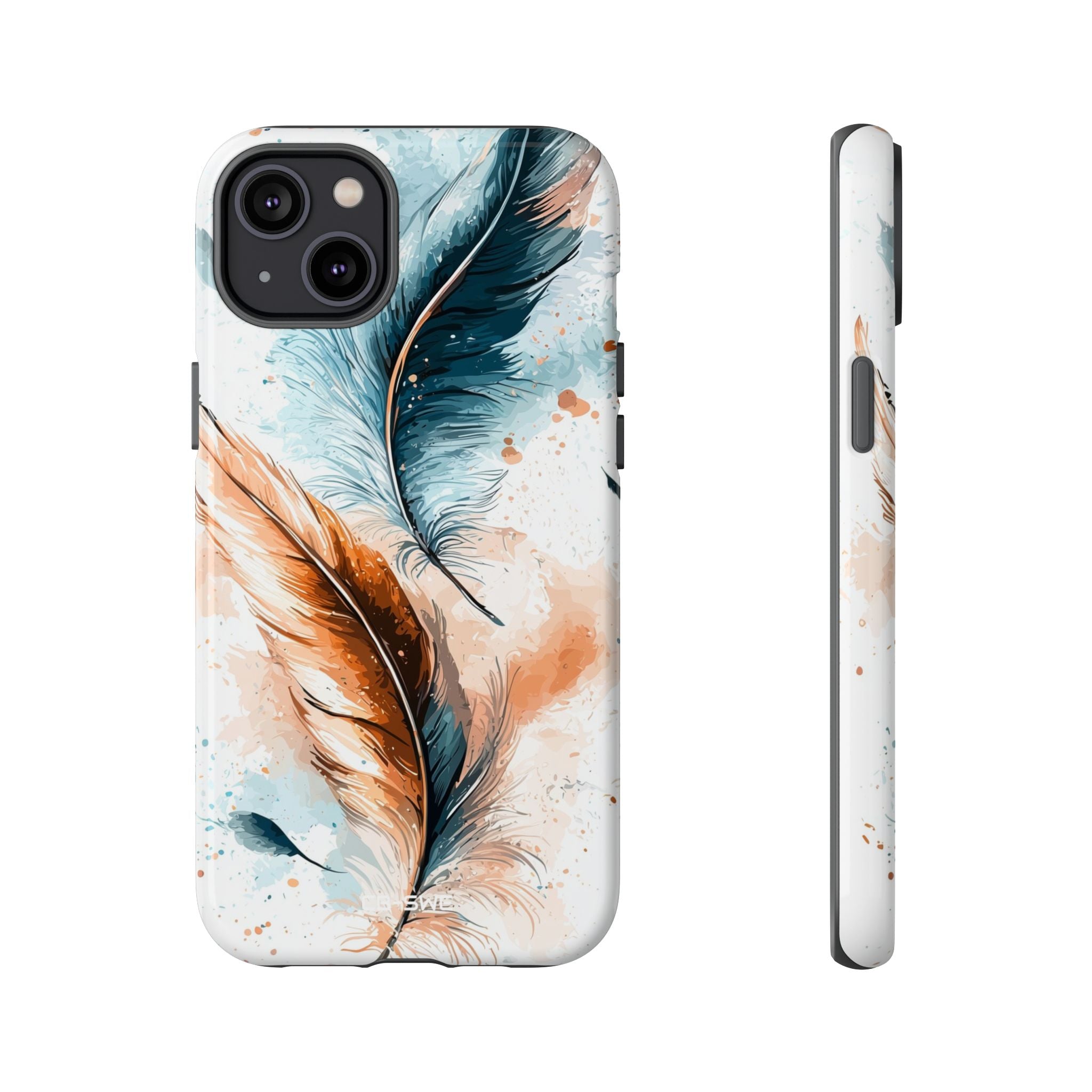 Feathers Dance Lightly - iPhone Case