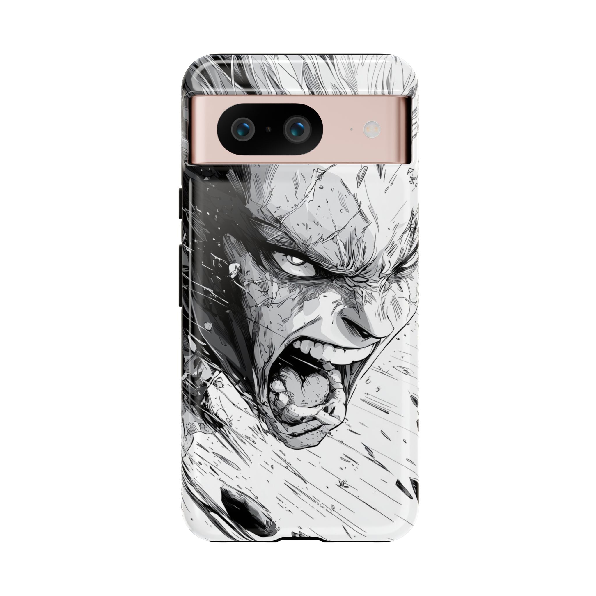 Fierce Emotion Erupts - Google Pixel Case