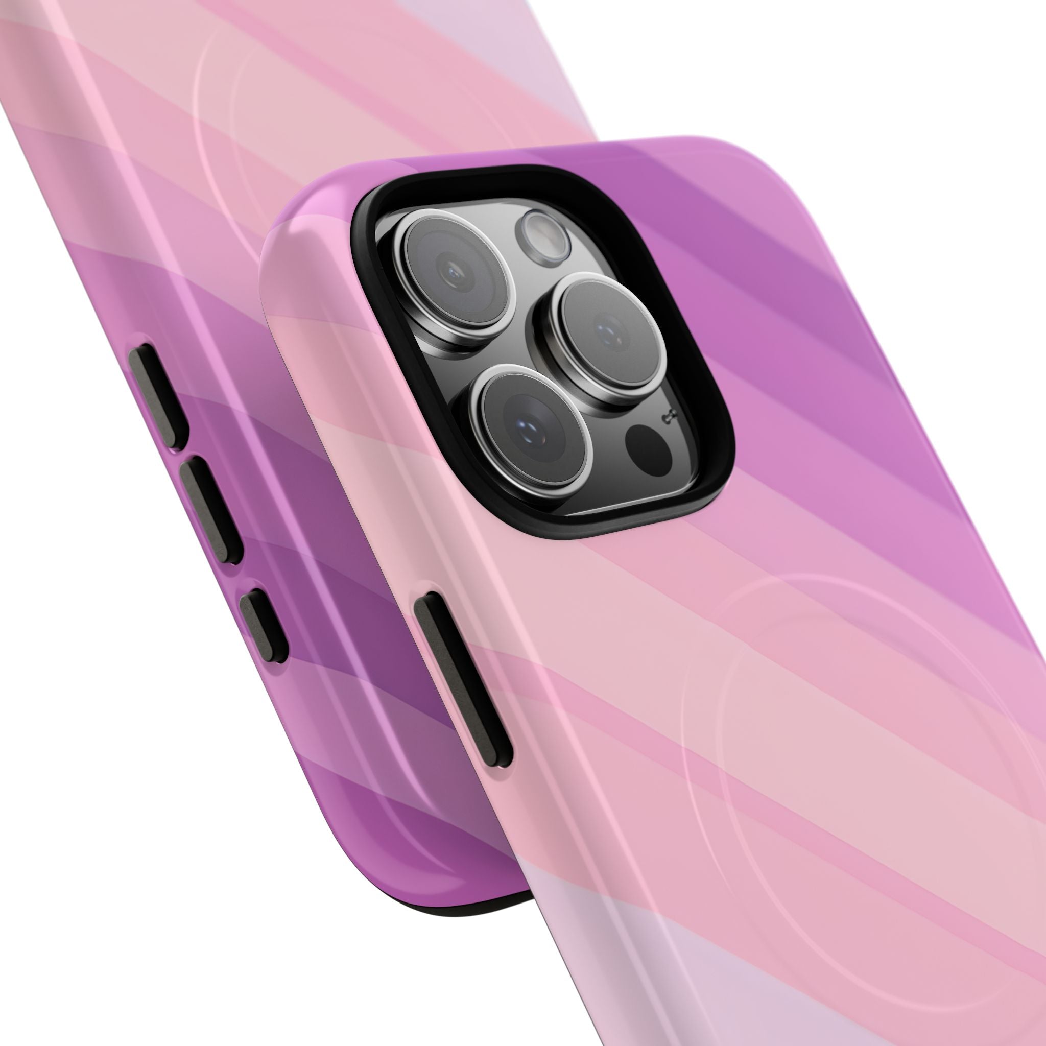 Pink Blue Gradient Layers iPhone 16 - Tough+
