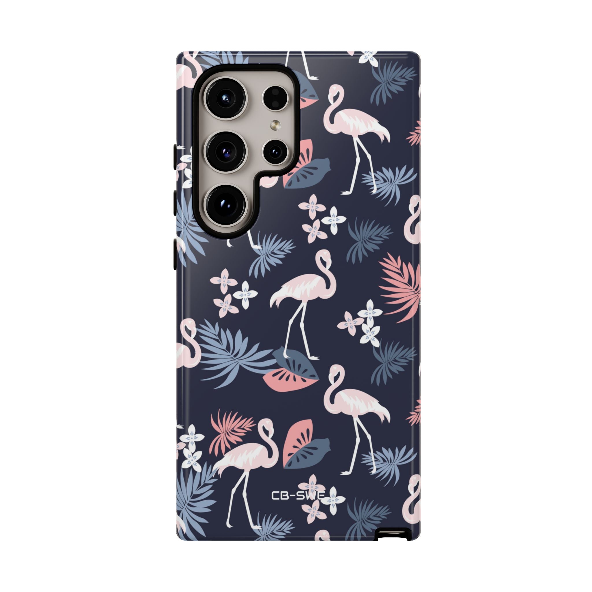 Flamingos Dance Playfully - Samsung Case