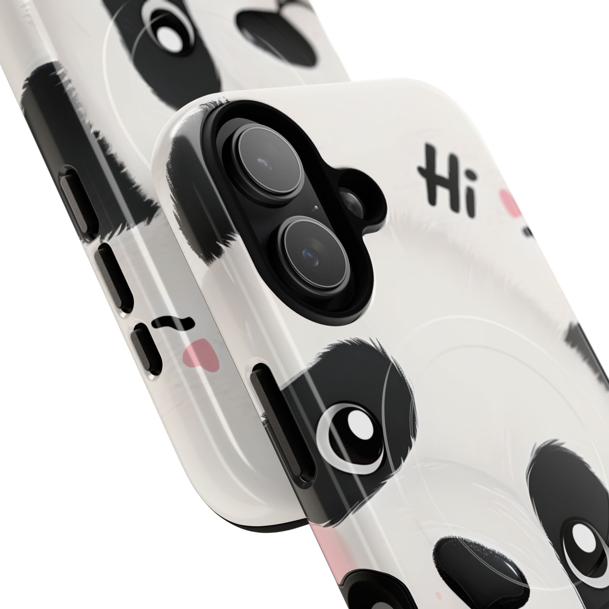 Panda Glow iPhone 17 Case - Tough+