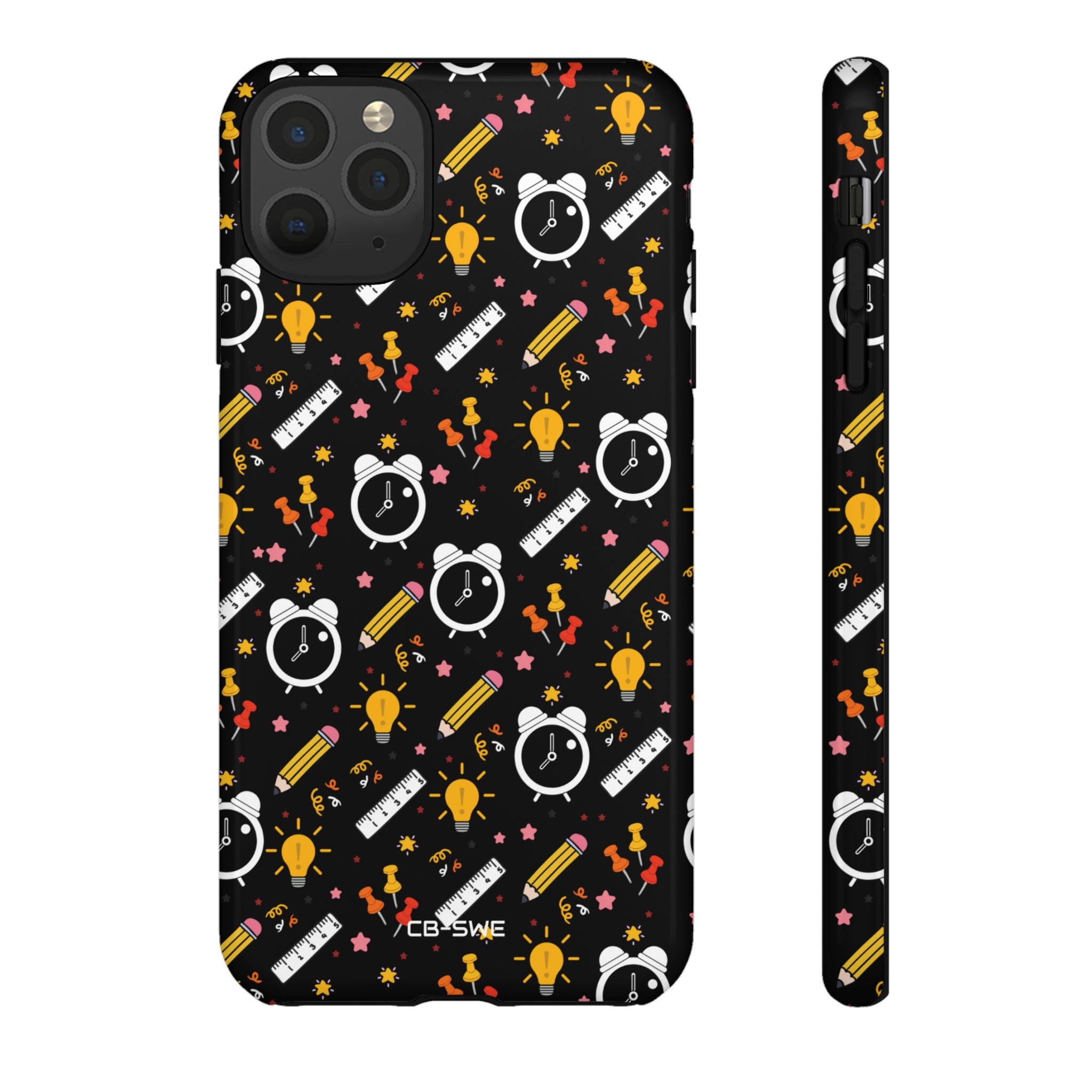 Bright Pencils Twirl - iPhone Case