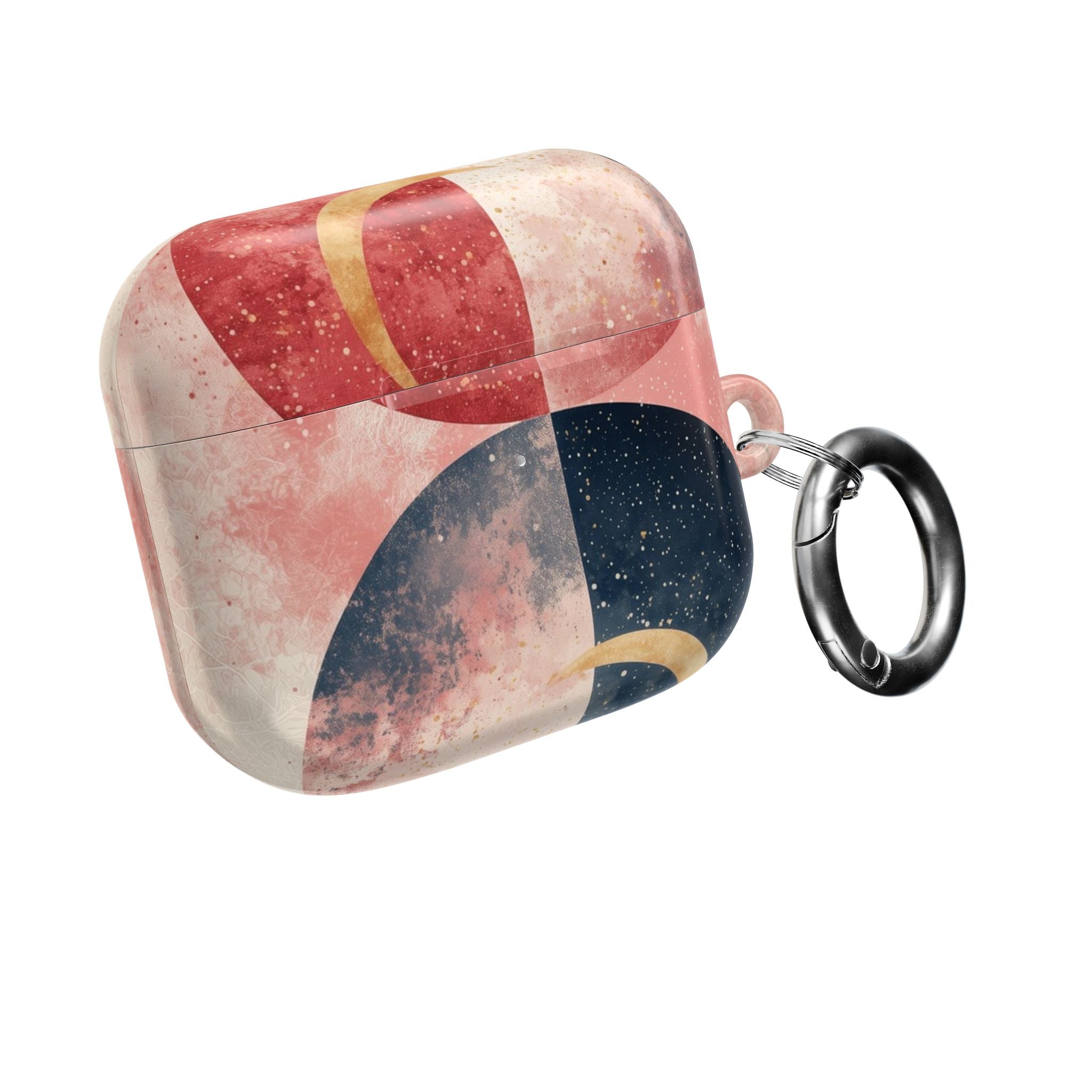 Golden Crescents Crimson - AirPods Case