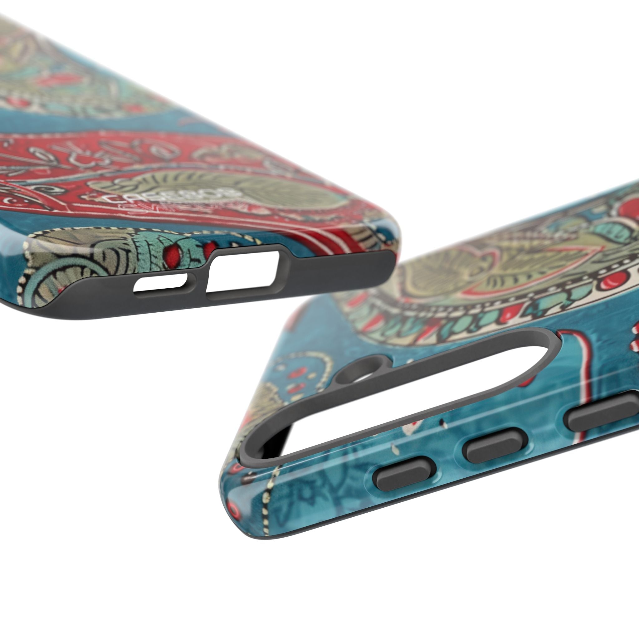 Paisley Floral Fusion Samsung S25 - Tough