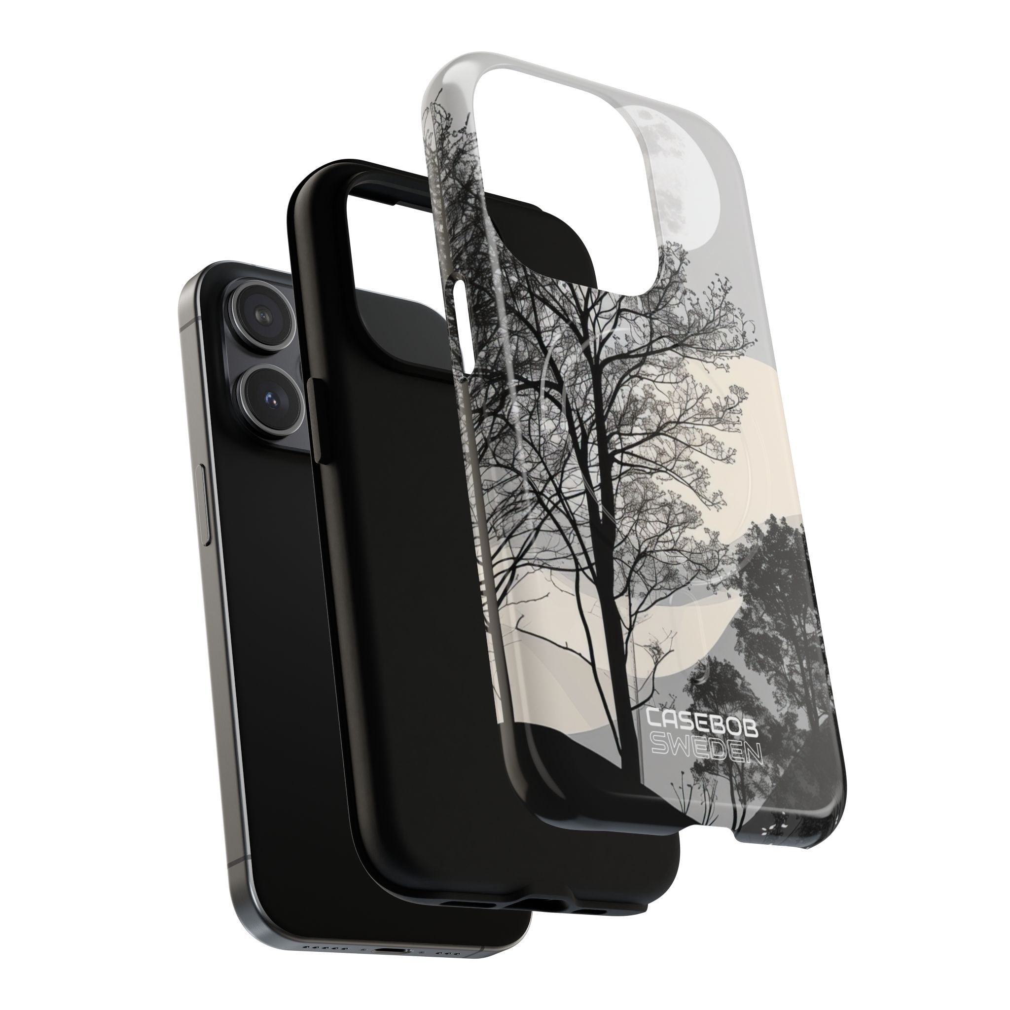 Foresta nella quiete lunare iPhone 15 - Tough+