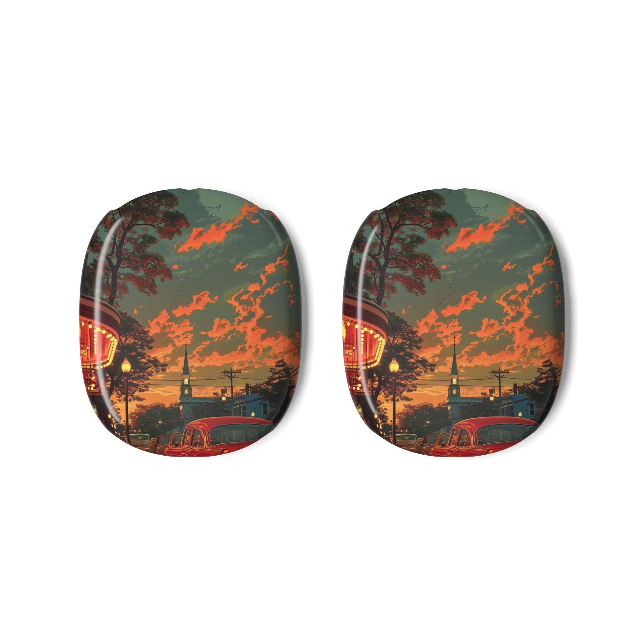 Crimson Classic Glow - AirPod Max Case