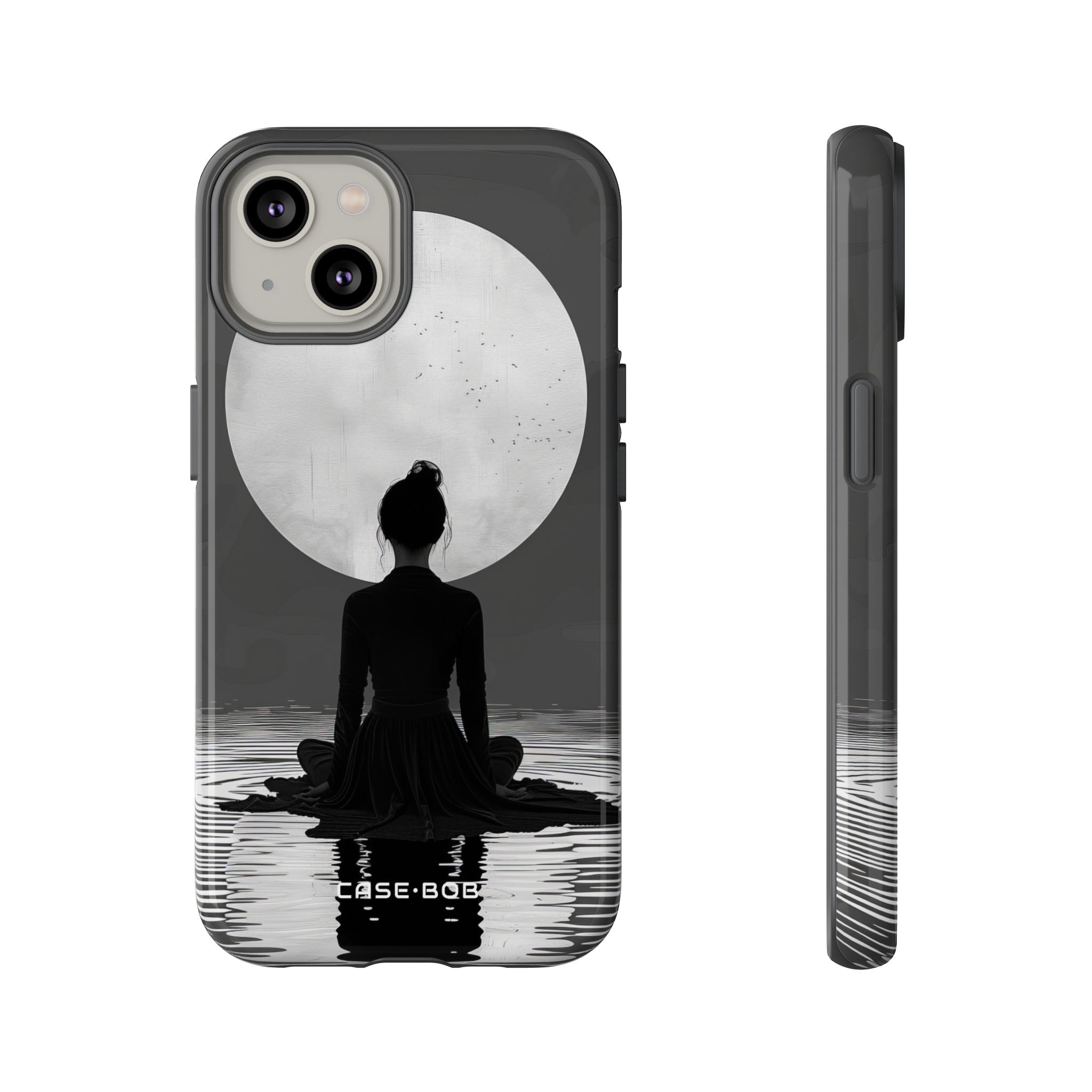 Silhouette Moonlight iPhone 14 Case - Tough
