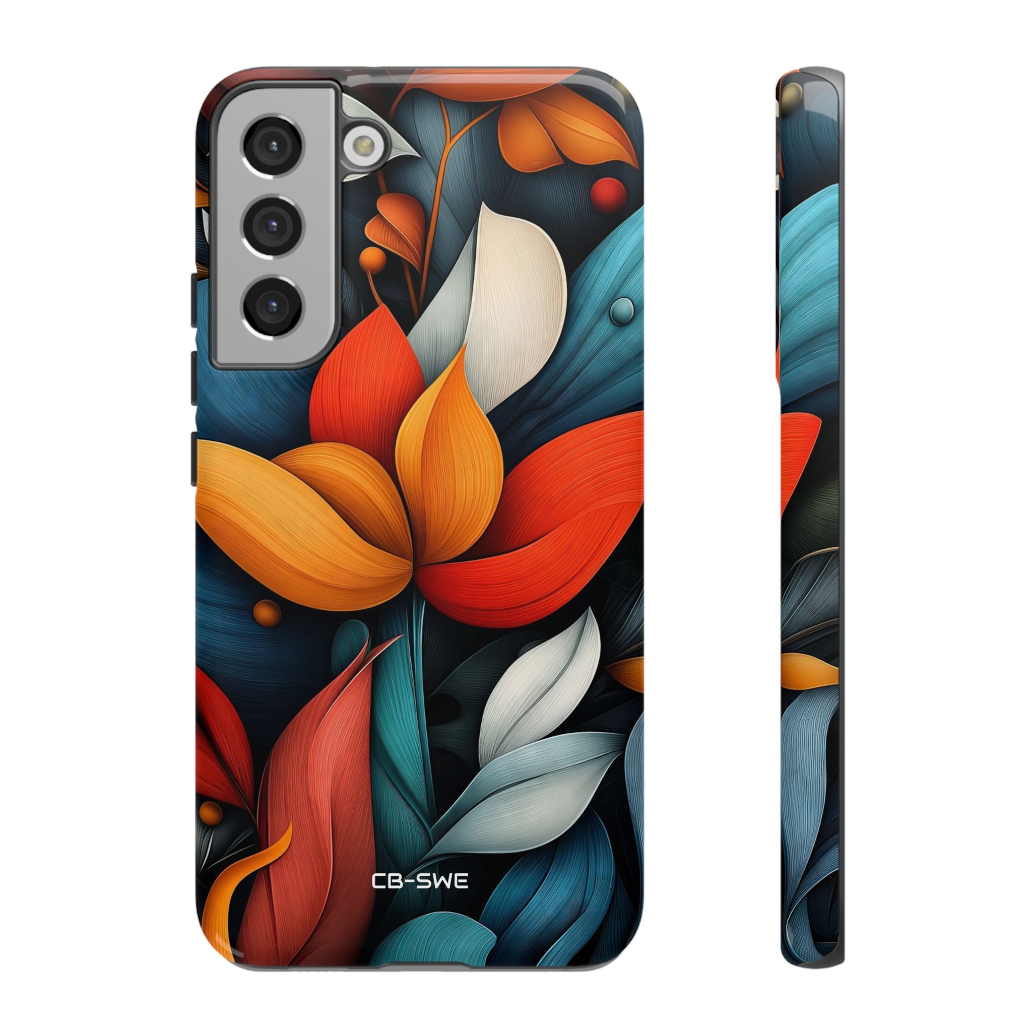 Vibrant Floral Harmony - Samsung Case