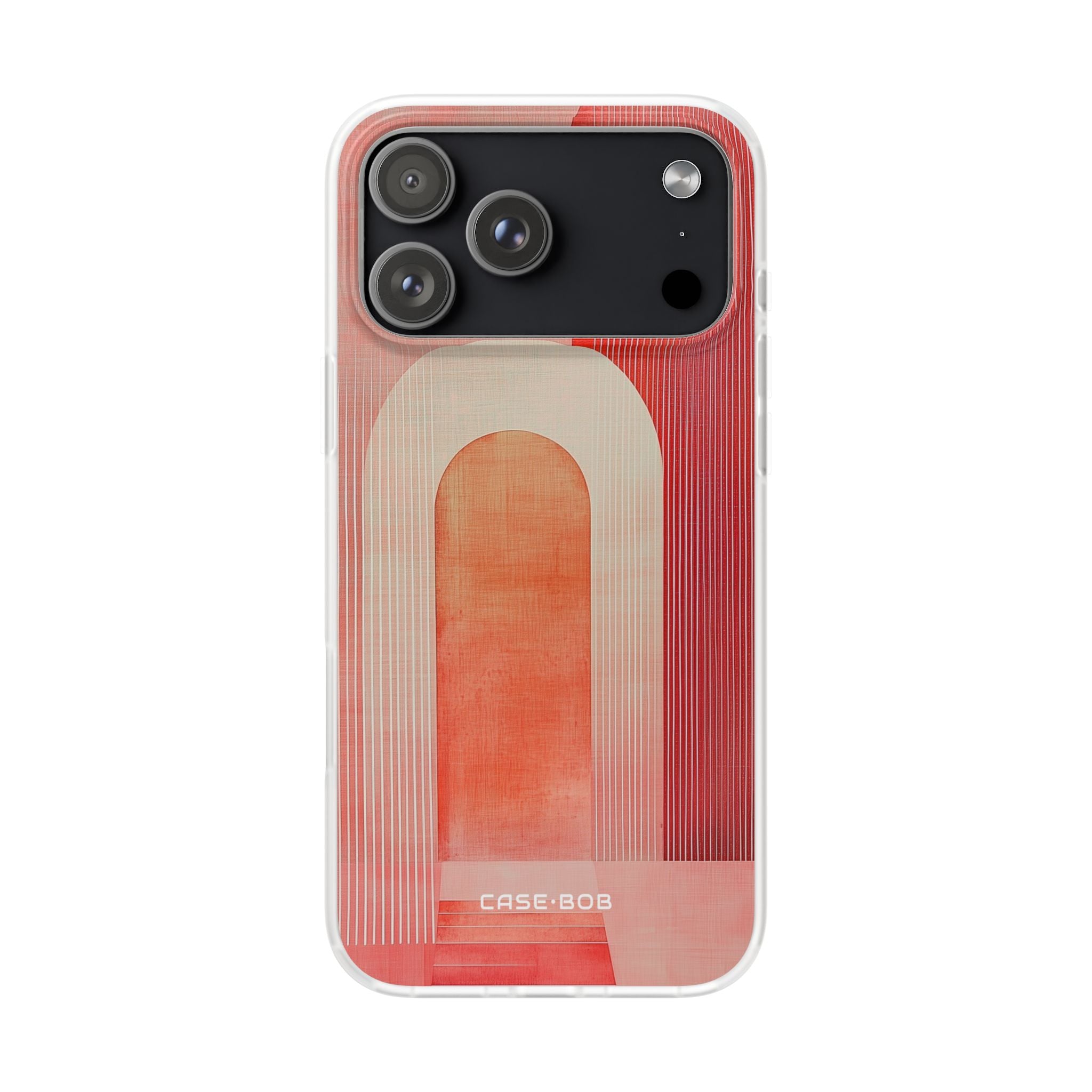 Crimson Arches iPhone 17 Pro Max Case - Soft