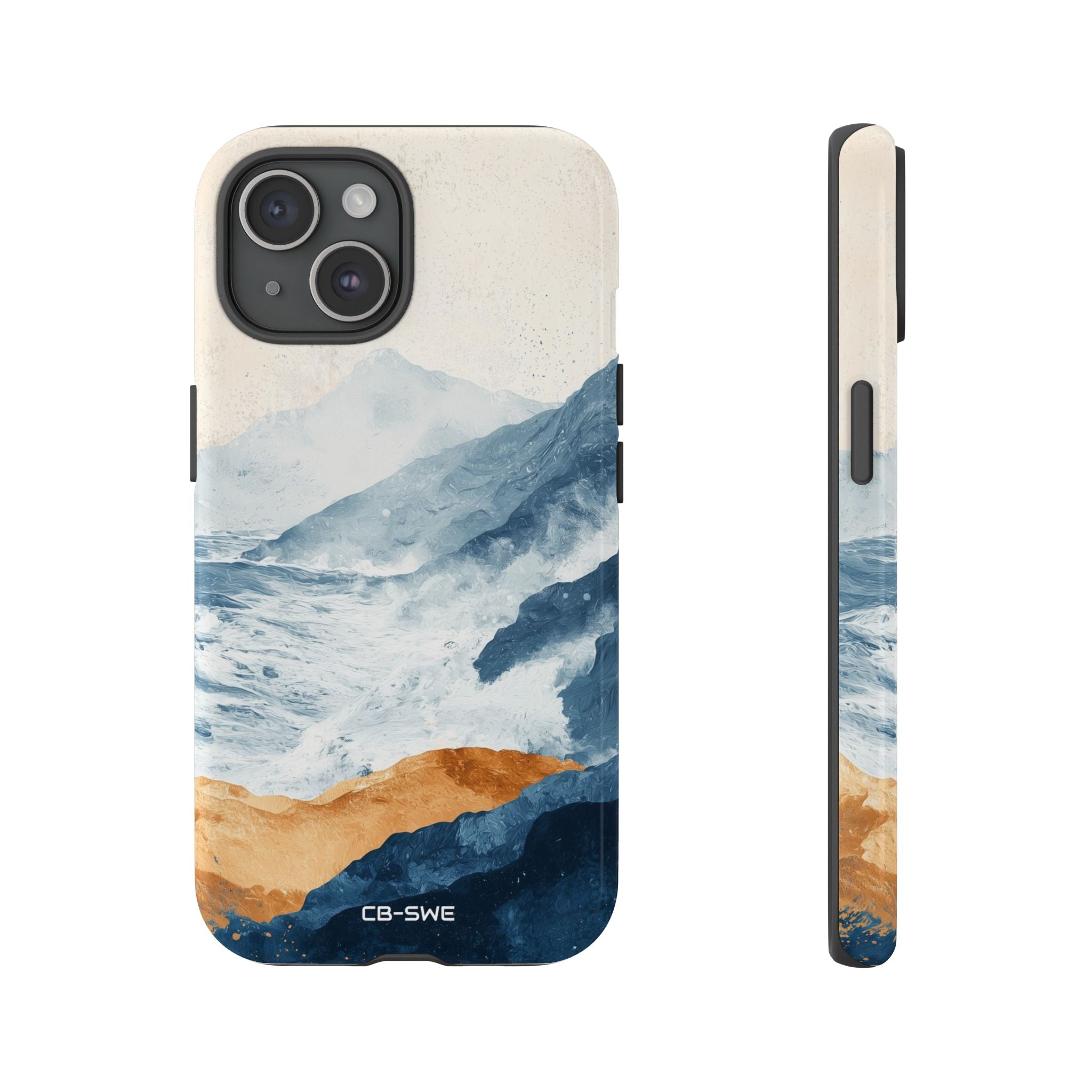 Waves Embrace Shore - iPhone Case