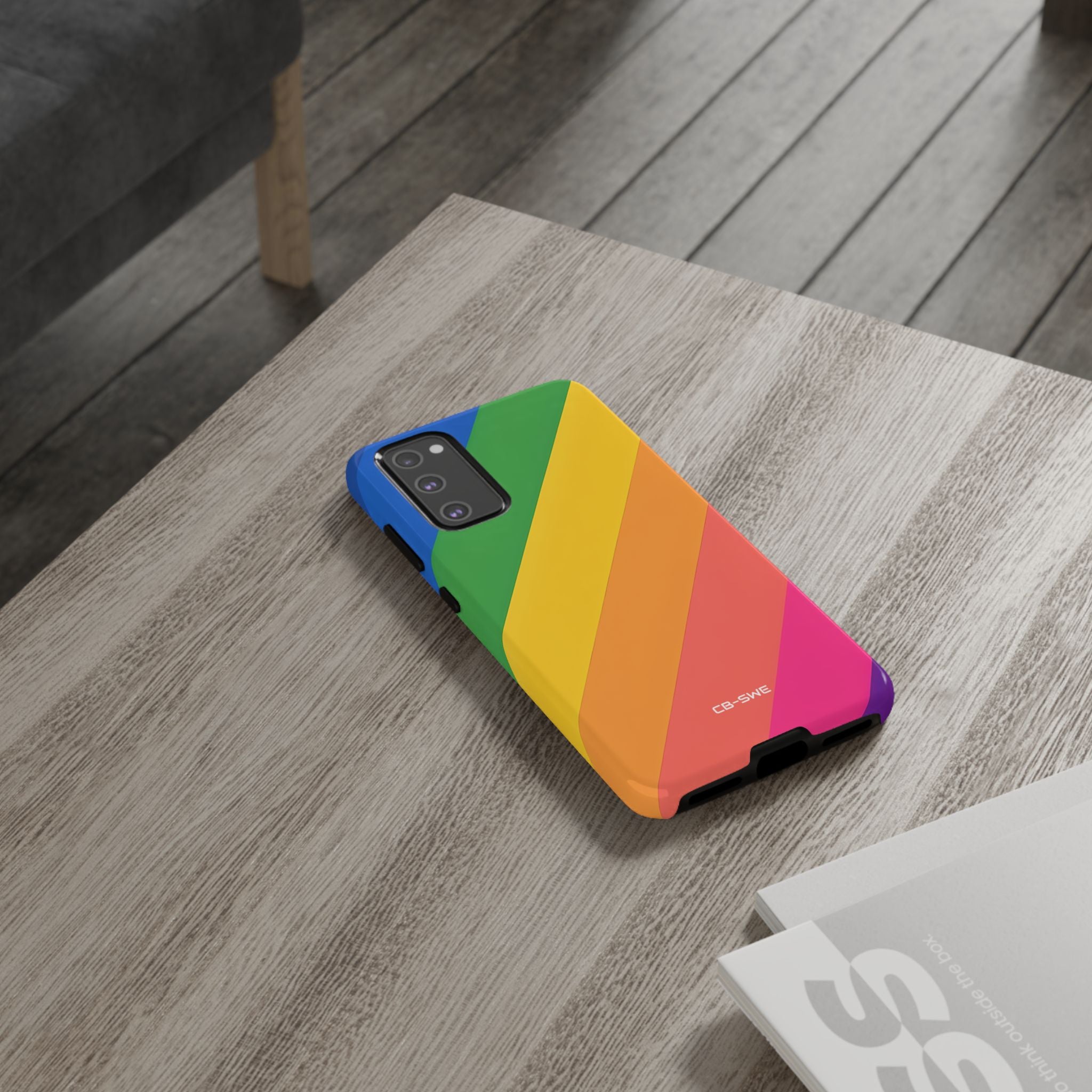 Vibrant Geometric Spectrum - Samsung Case