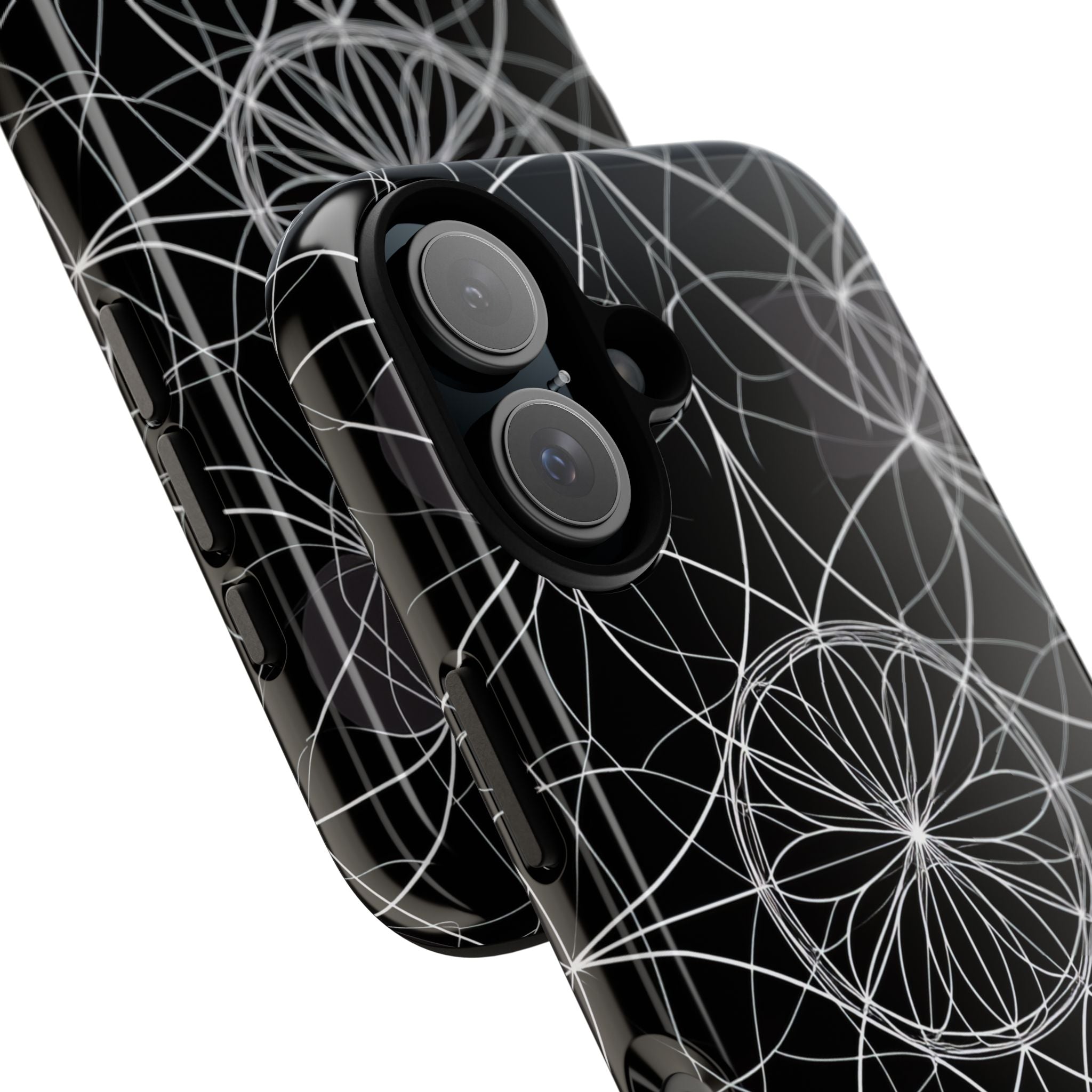 Symmetric Line Bloom iPhone 16 - Tough