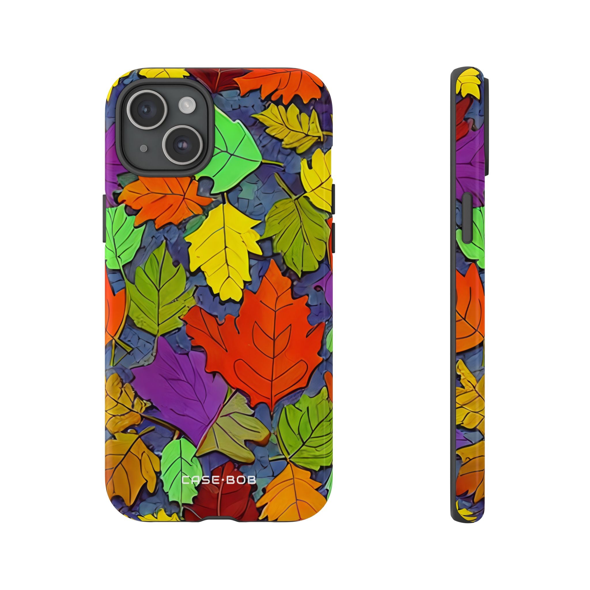 Vivid Leafburst iPhone 15 Plus Case - Tough