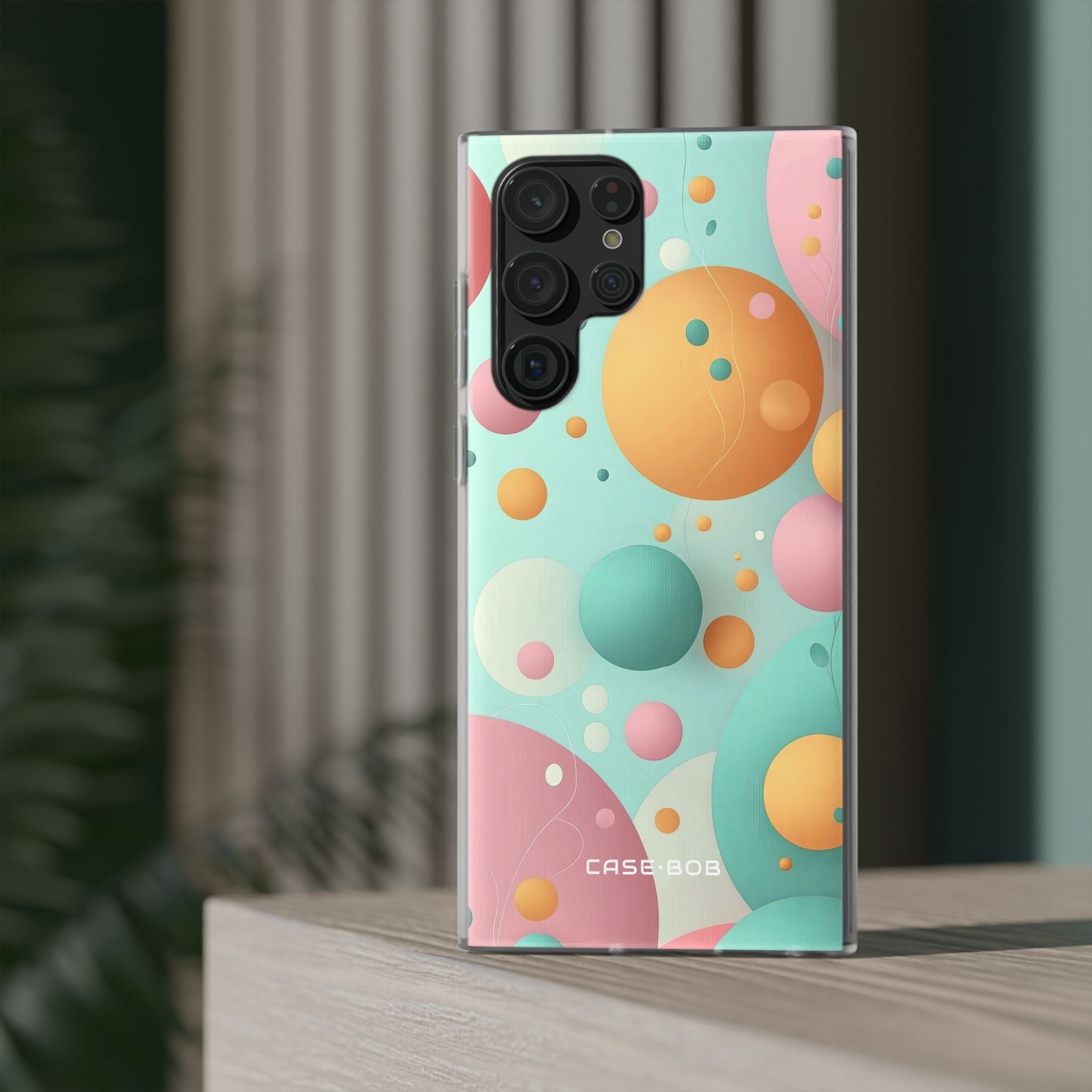 Pastel Circles Samsung S22 Ultra Case - Soft