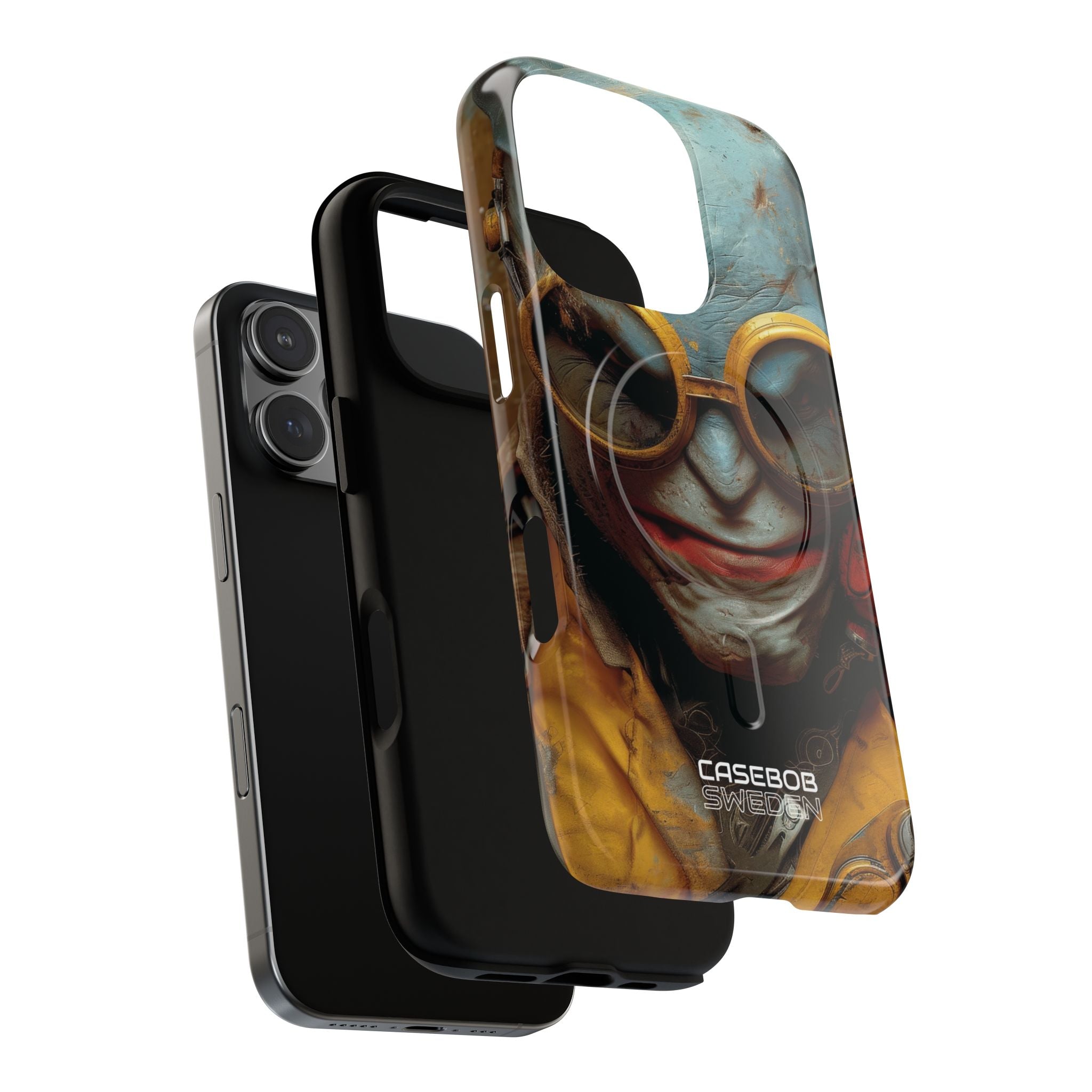 Steampunk Masked Adventurer iPhone 16 - Tough+