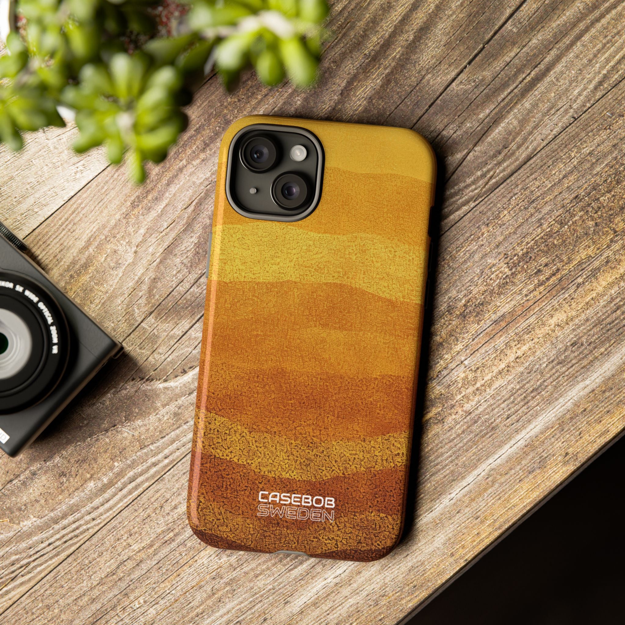 Strati Orizzonte Dorato iPhone 15 - Tough