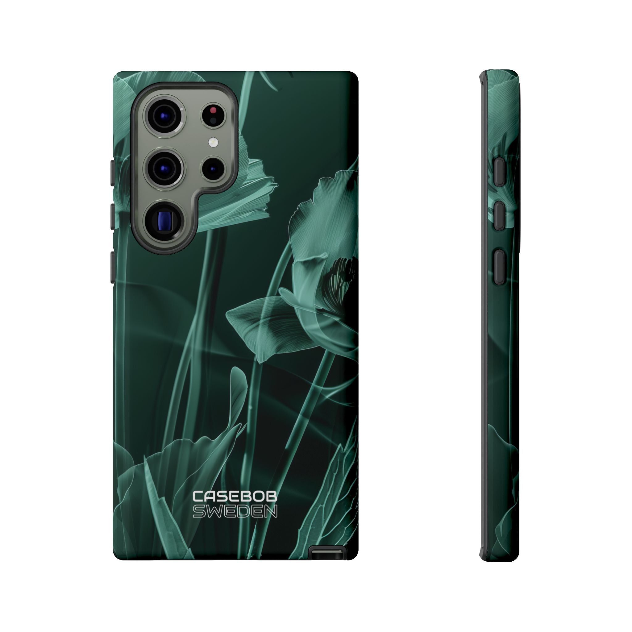 Teal Bloom Radiance Samsung S23 - Tough