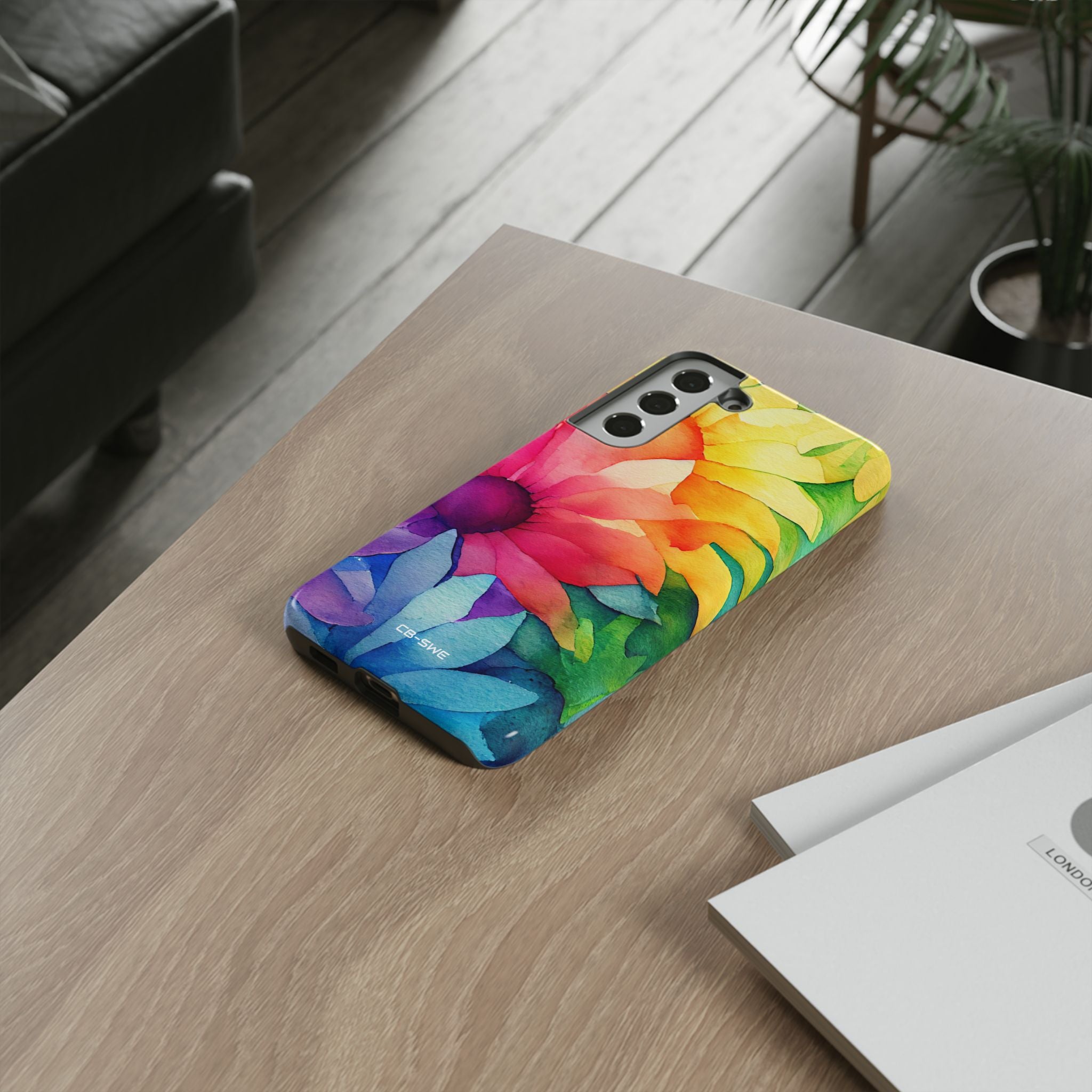 Vibrant Floral Symphony - Samsung Case