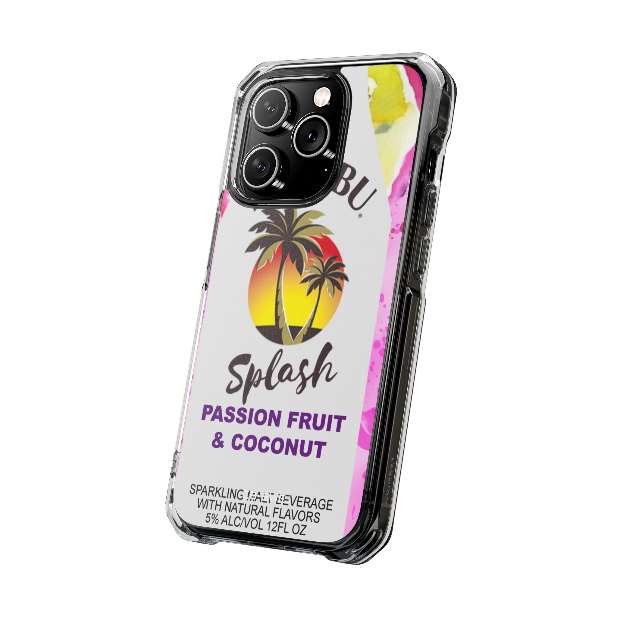 Tropical Sunset Splash iPhone Case - Impact