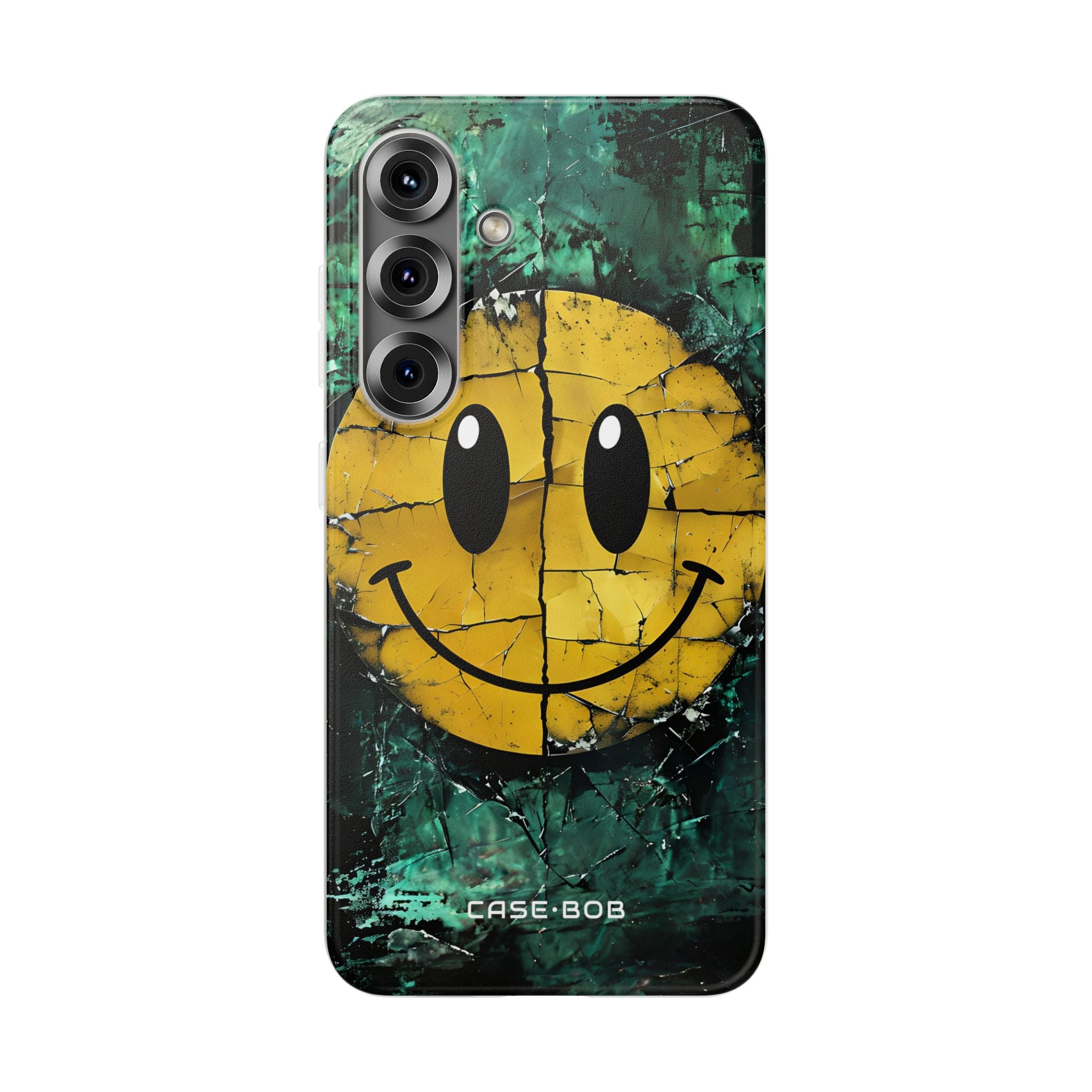 Cracked Smiley Samsung S25 - Soft Case