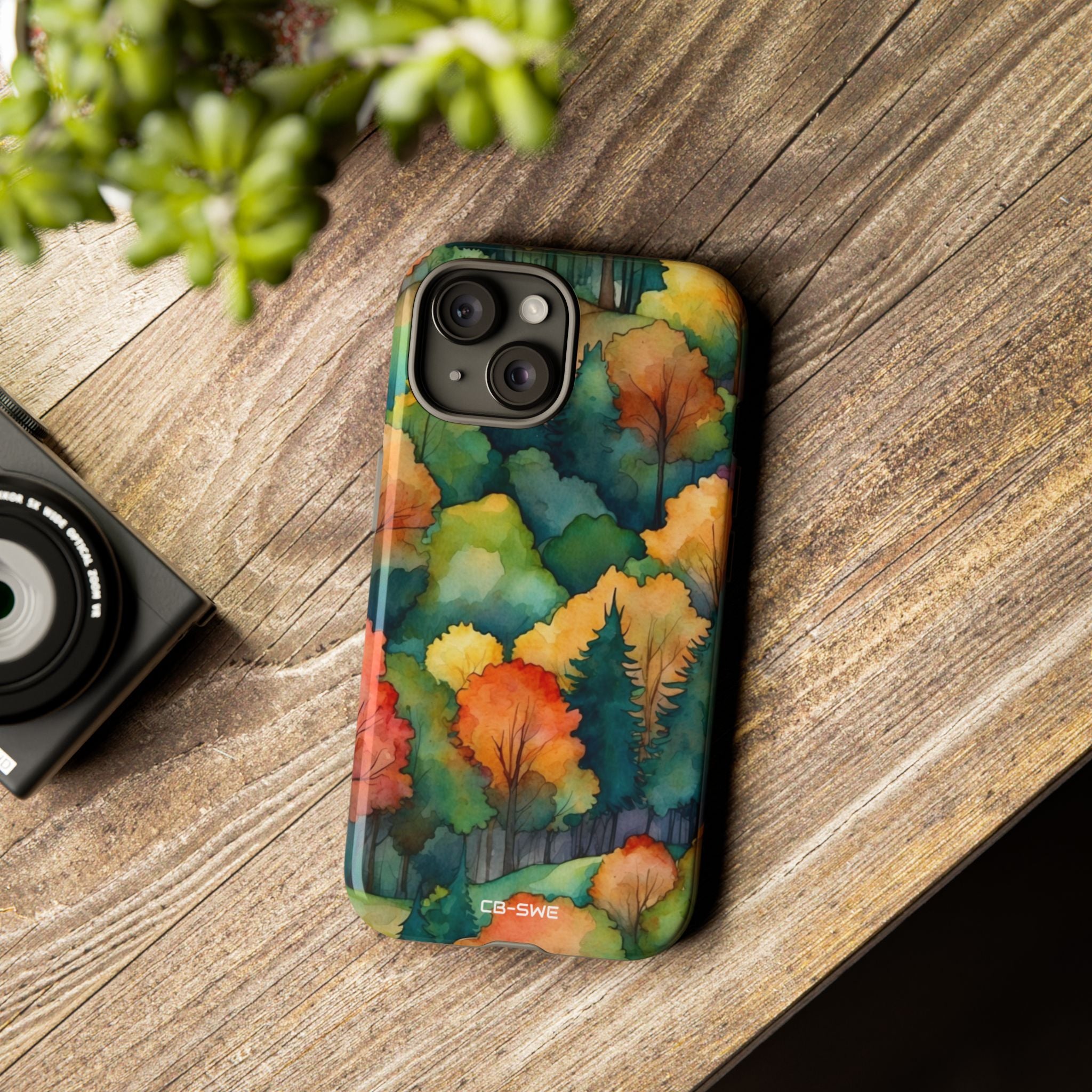 Autumn Leaves Dance - iPhone Case