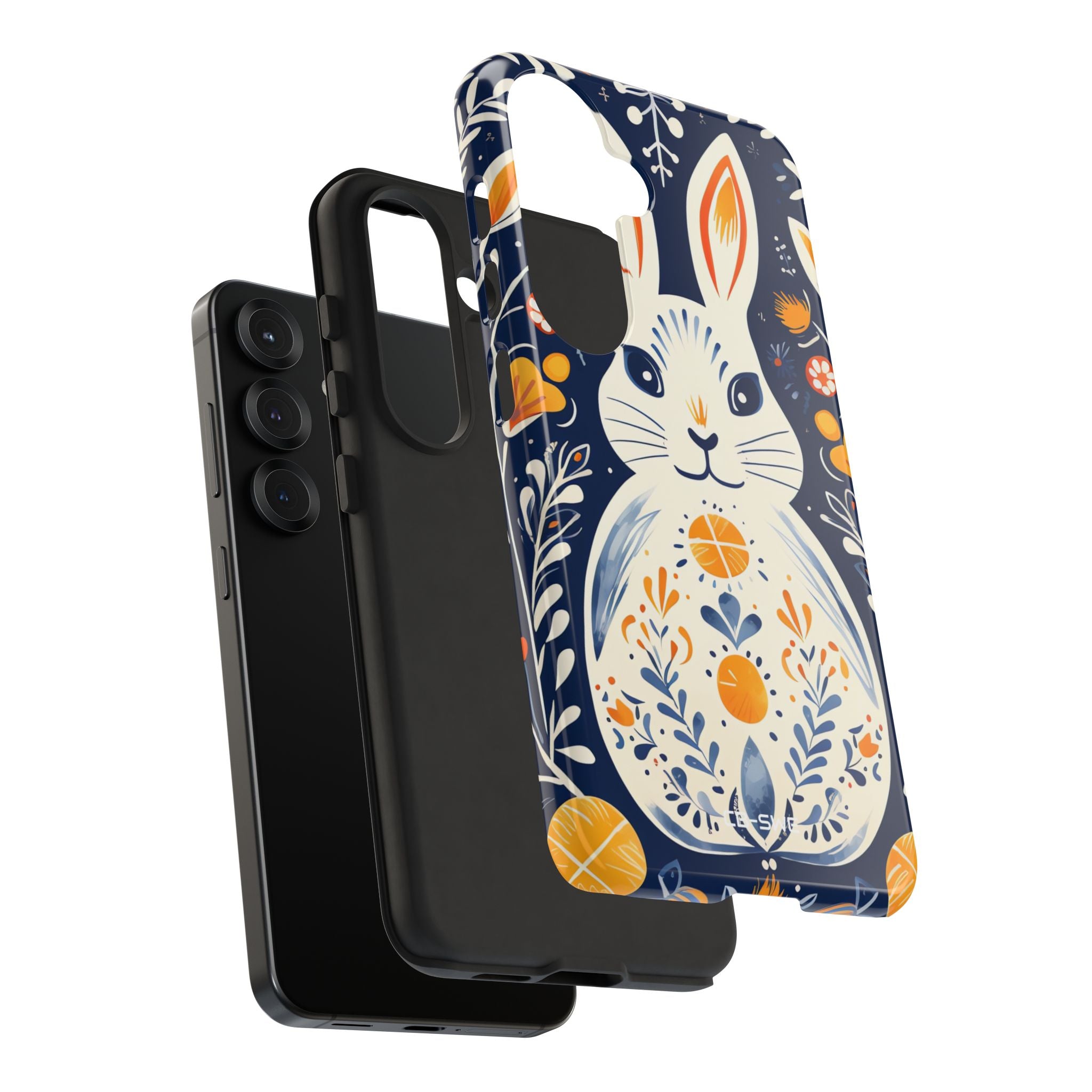 Floral Rabbit Joy - Samsung Case