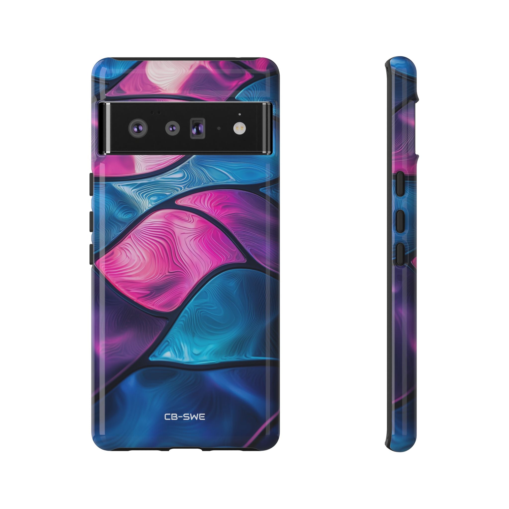 Shimmering Waves Flow - Google Pixel Case