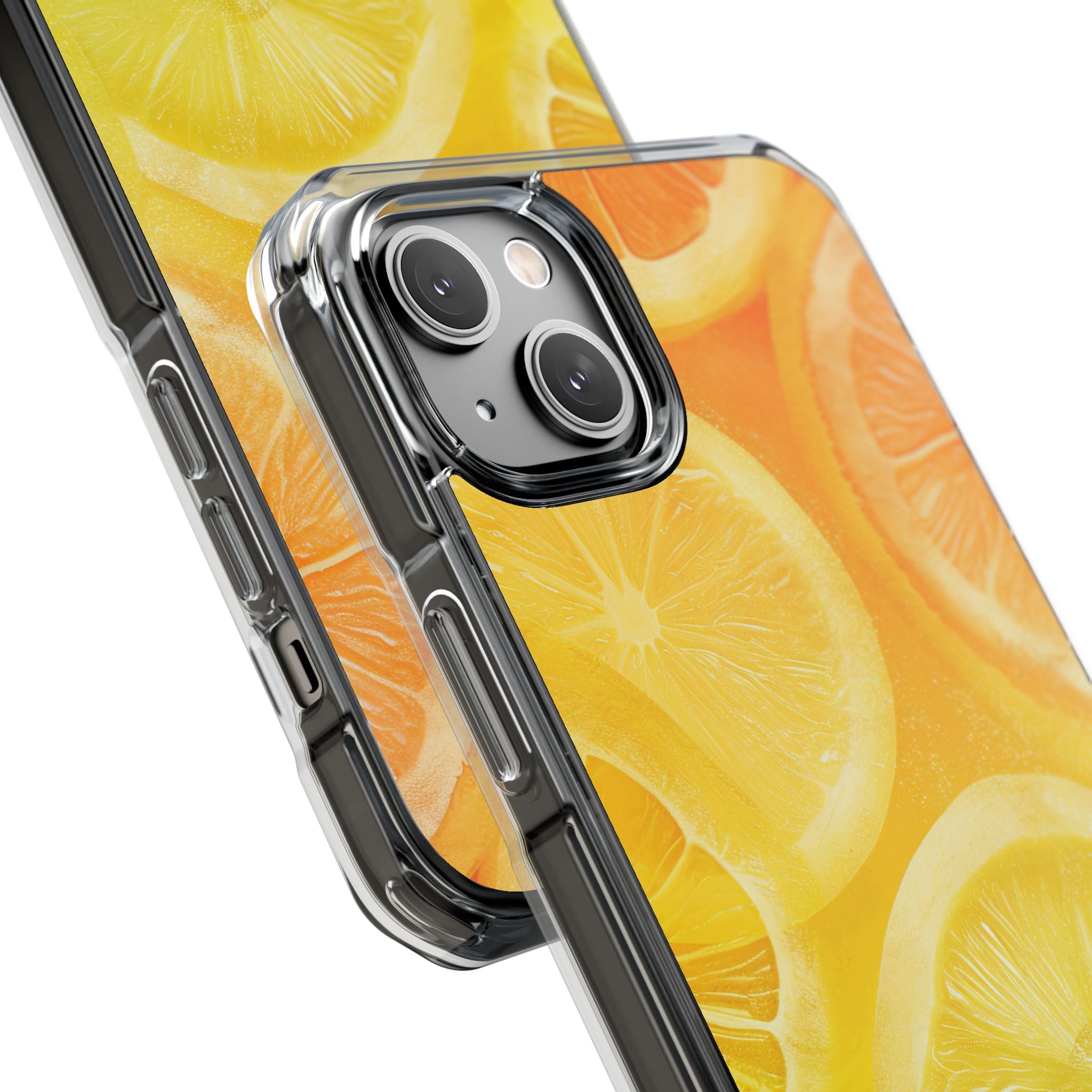 Citrus Splash Burst iPhone 14 - Impact Clear+