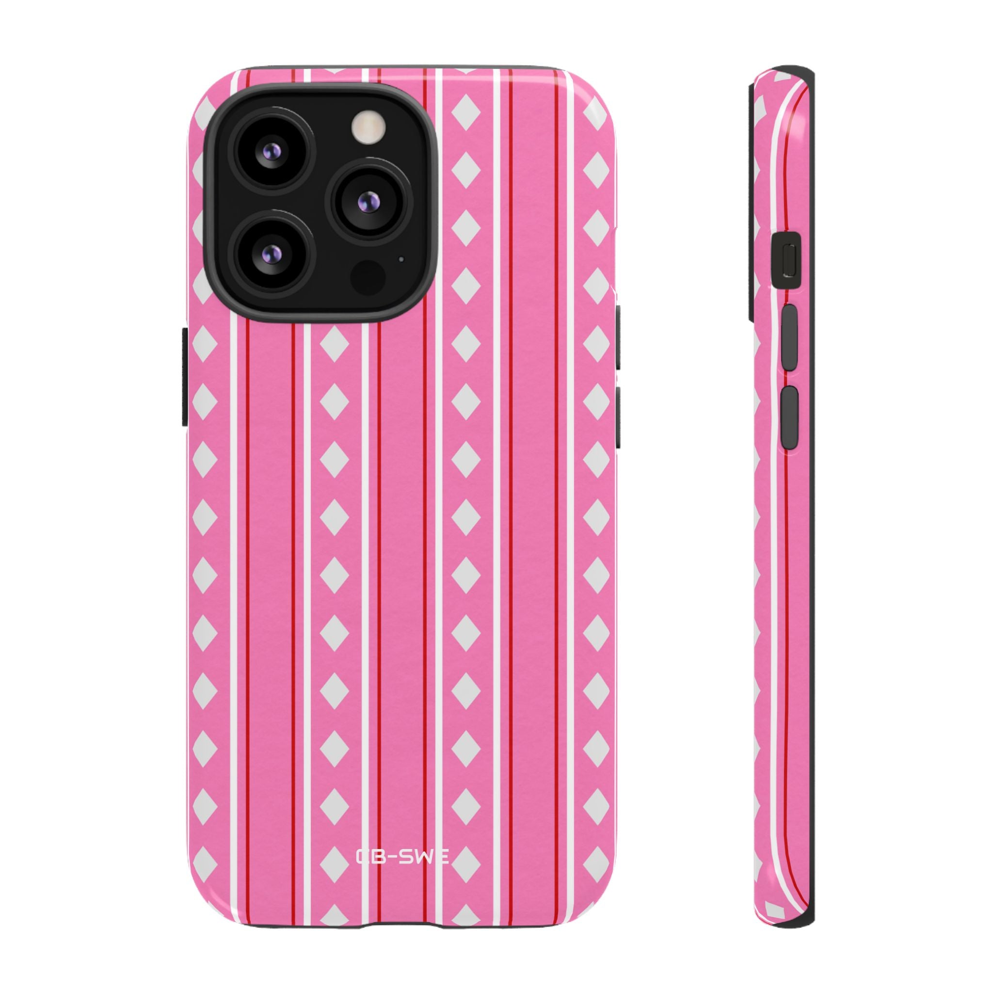 Pink Diamonds Symmetry - iPhone Case