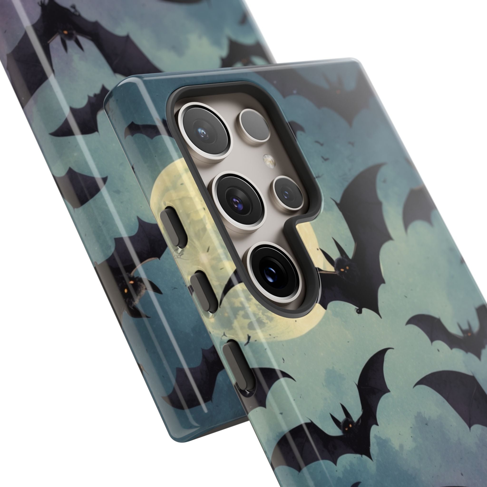 Glowing Bat Swarm Samsung S24 Ultra Case - Tough