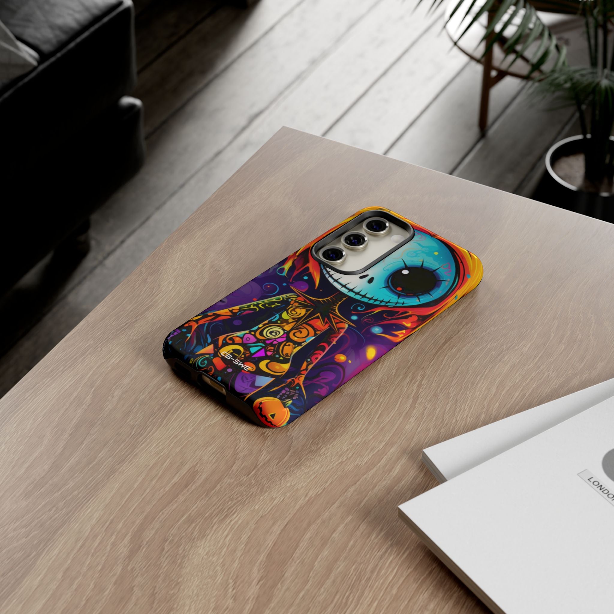 Skeletal Figure Laughs - Samsung Case