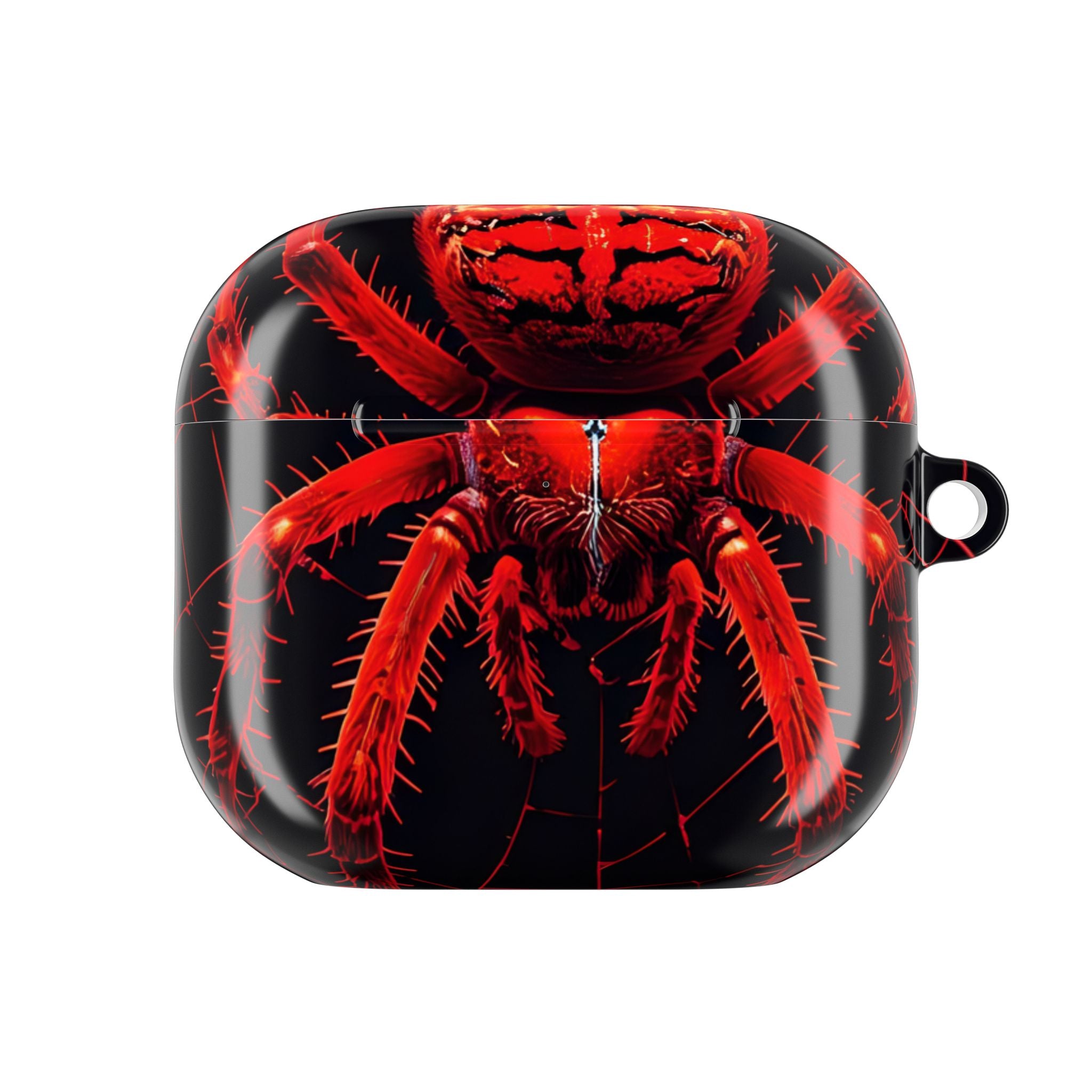 Crimson Spiderweb - AirPods Case